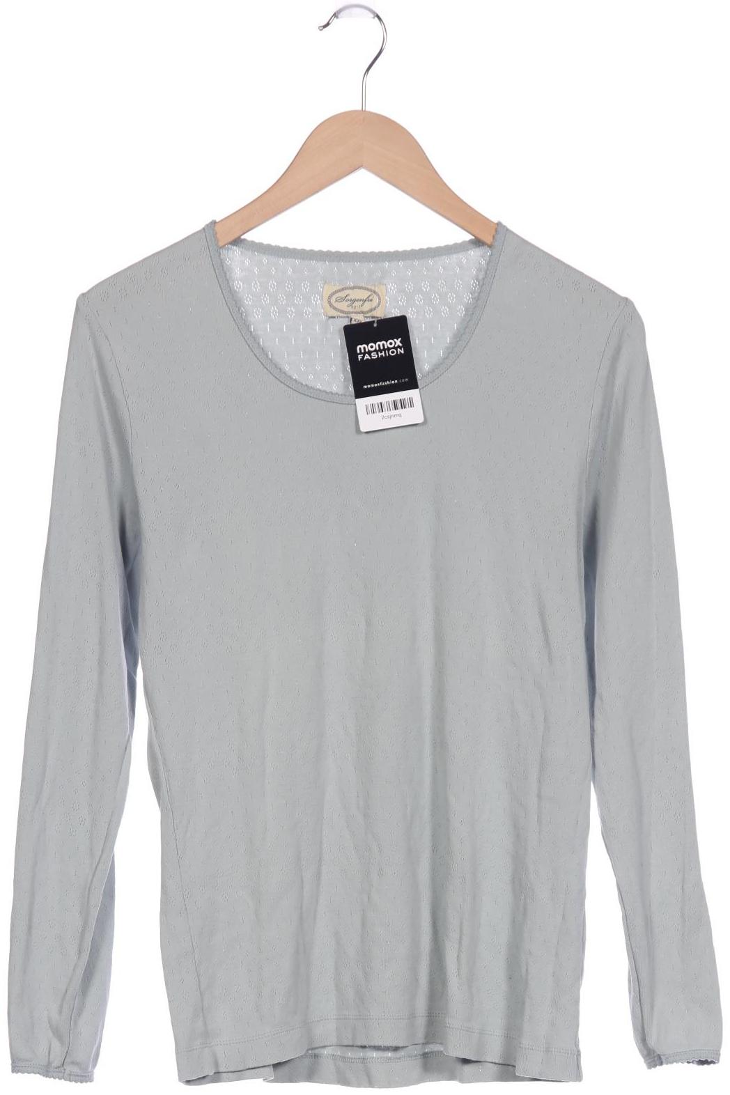 

Sorgenfri Sylt Damen Langarmshirt, hellblau, Gr. 46