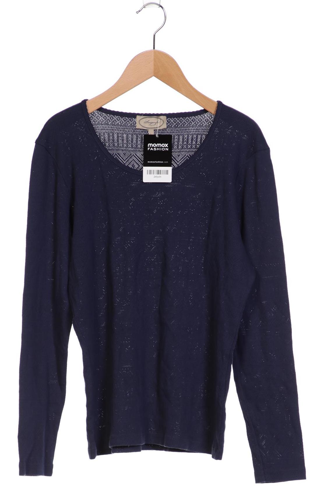 

Sorgenfri Sylt Damen Langarmshirt, blau, Gr. 42