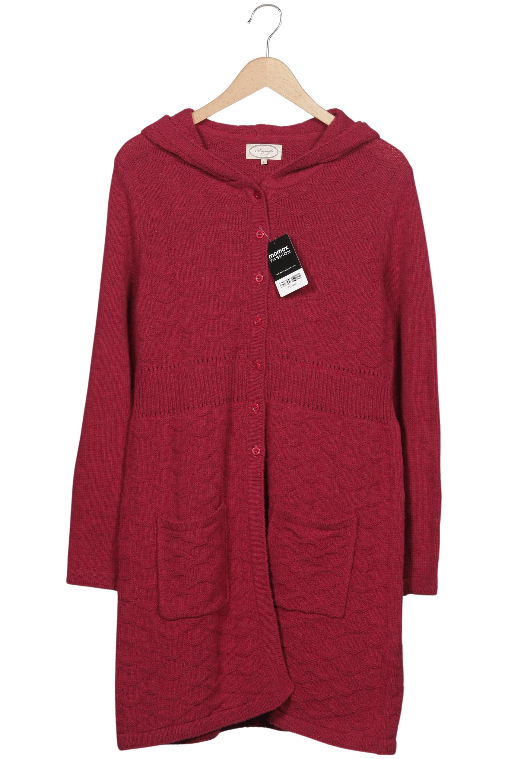 

Sorgenfri Sylt Damen Strickjacke, rot, Gr. 42