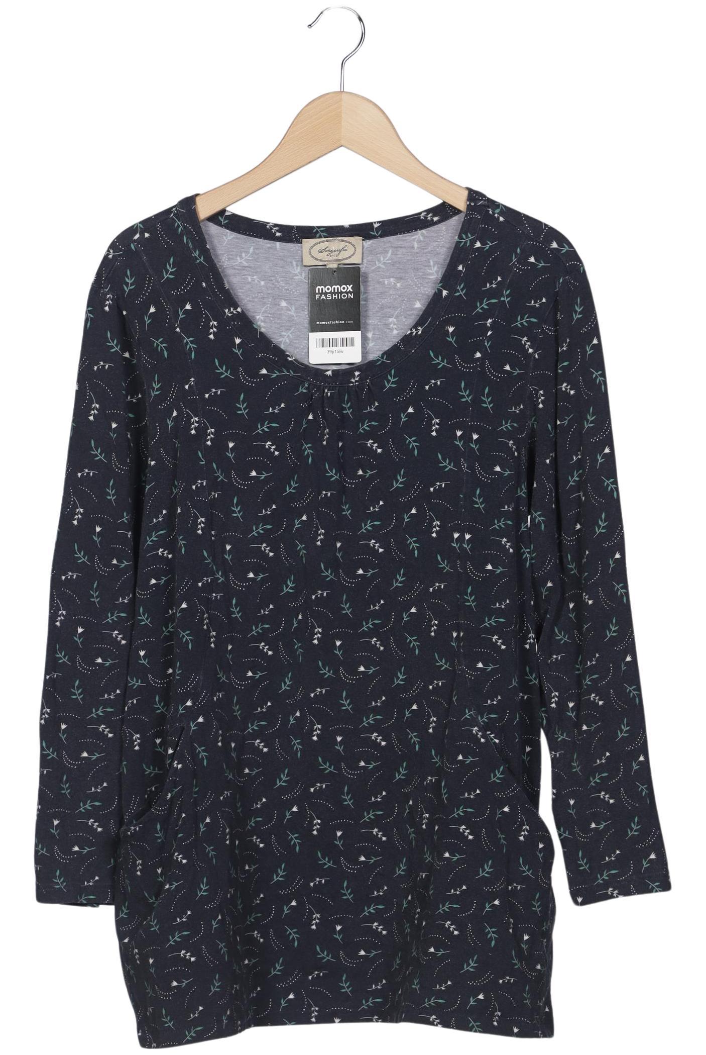 

Sorgenfri Sylt Damen Langarmshirt, marineblau, Gr. 48