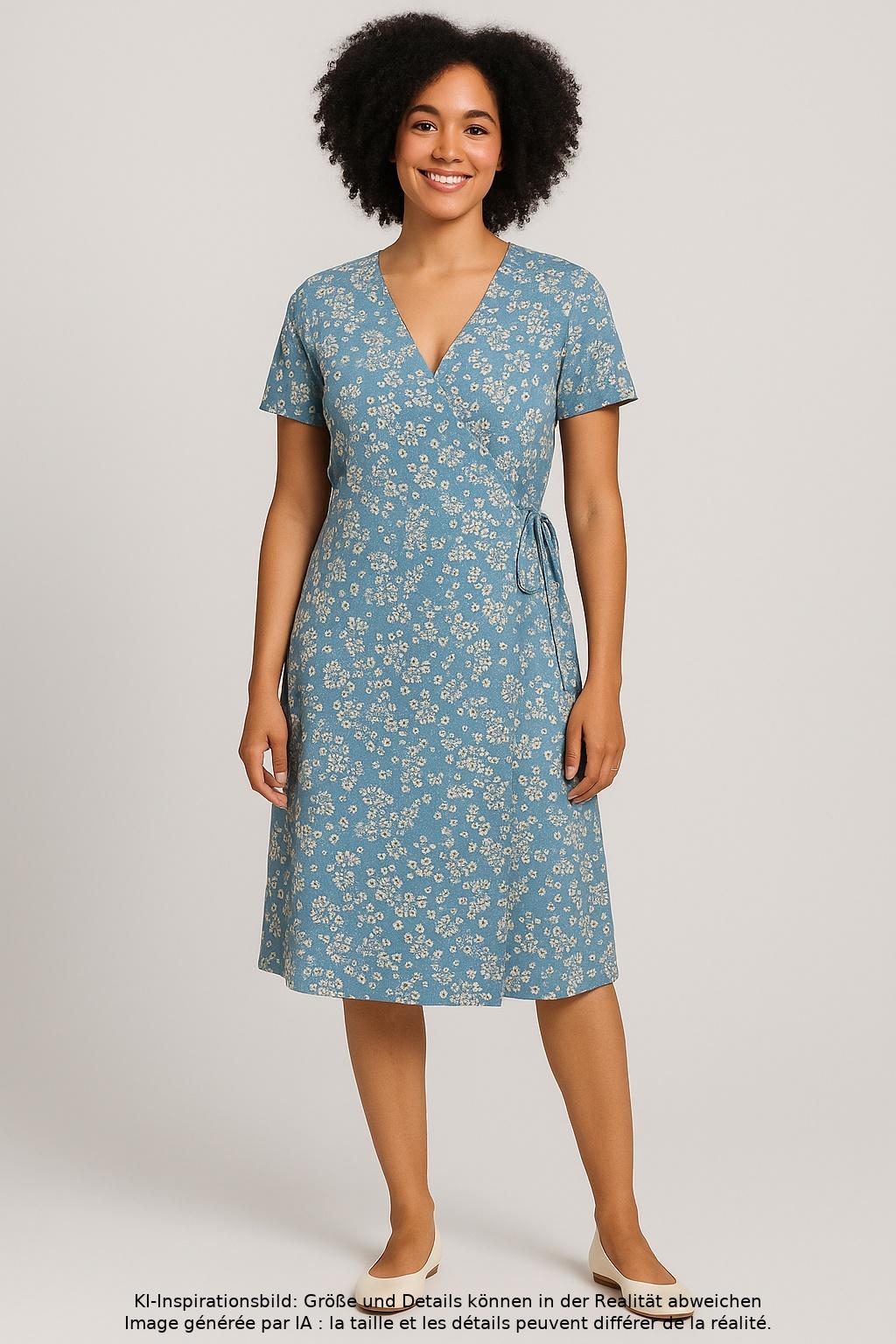 

Sorgenfri Sylt Damen Kleid, hellblau, Gr. 38