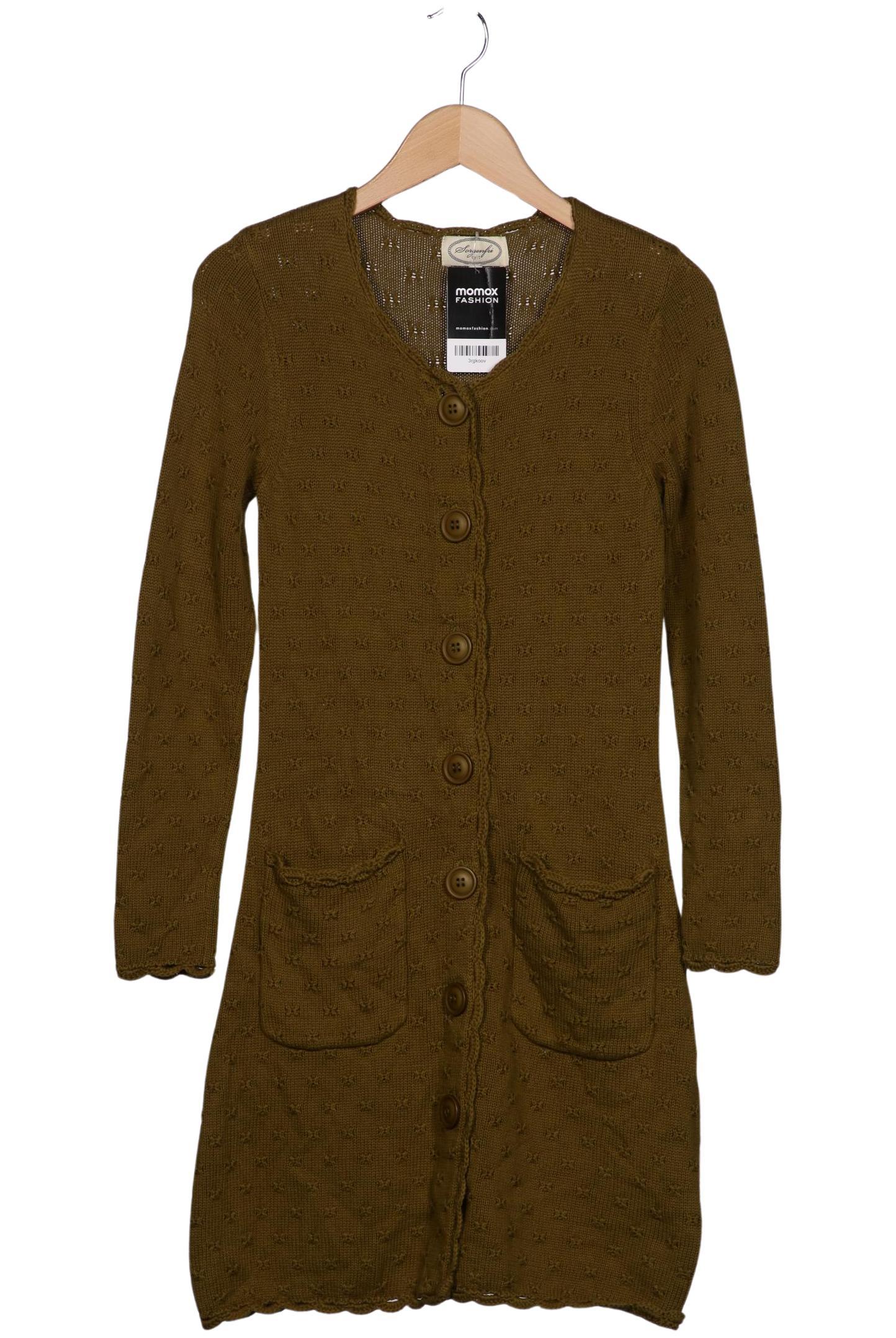 

Sorgenfri Sylt Damen Strickjacke, grün, Gr. 34