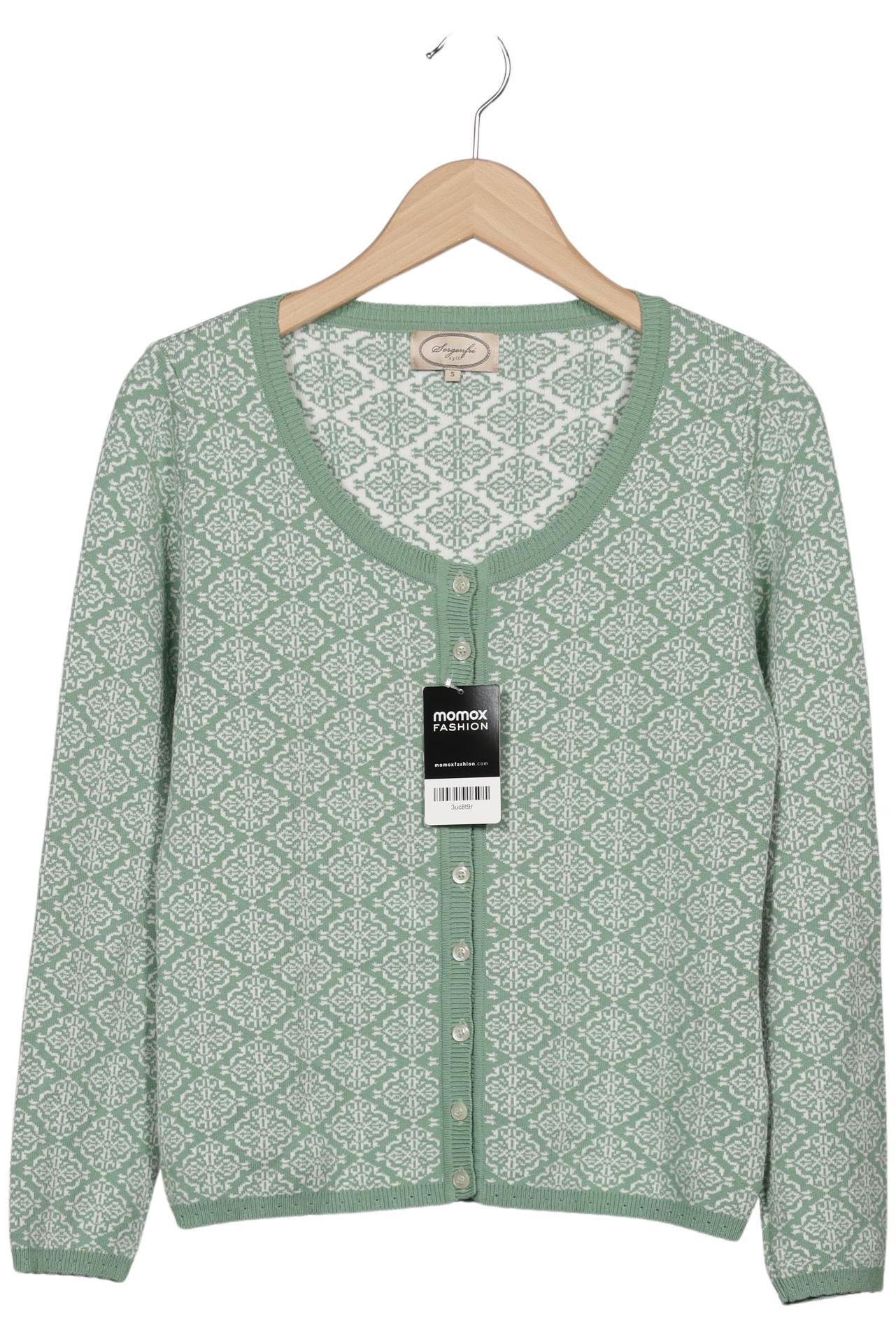 

Sorgenfri Sylt Damen Strickjacke, grün, Gr. 36