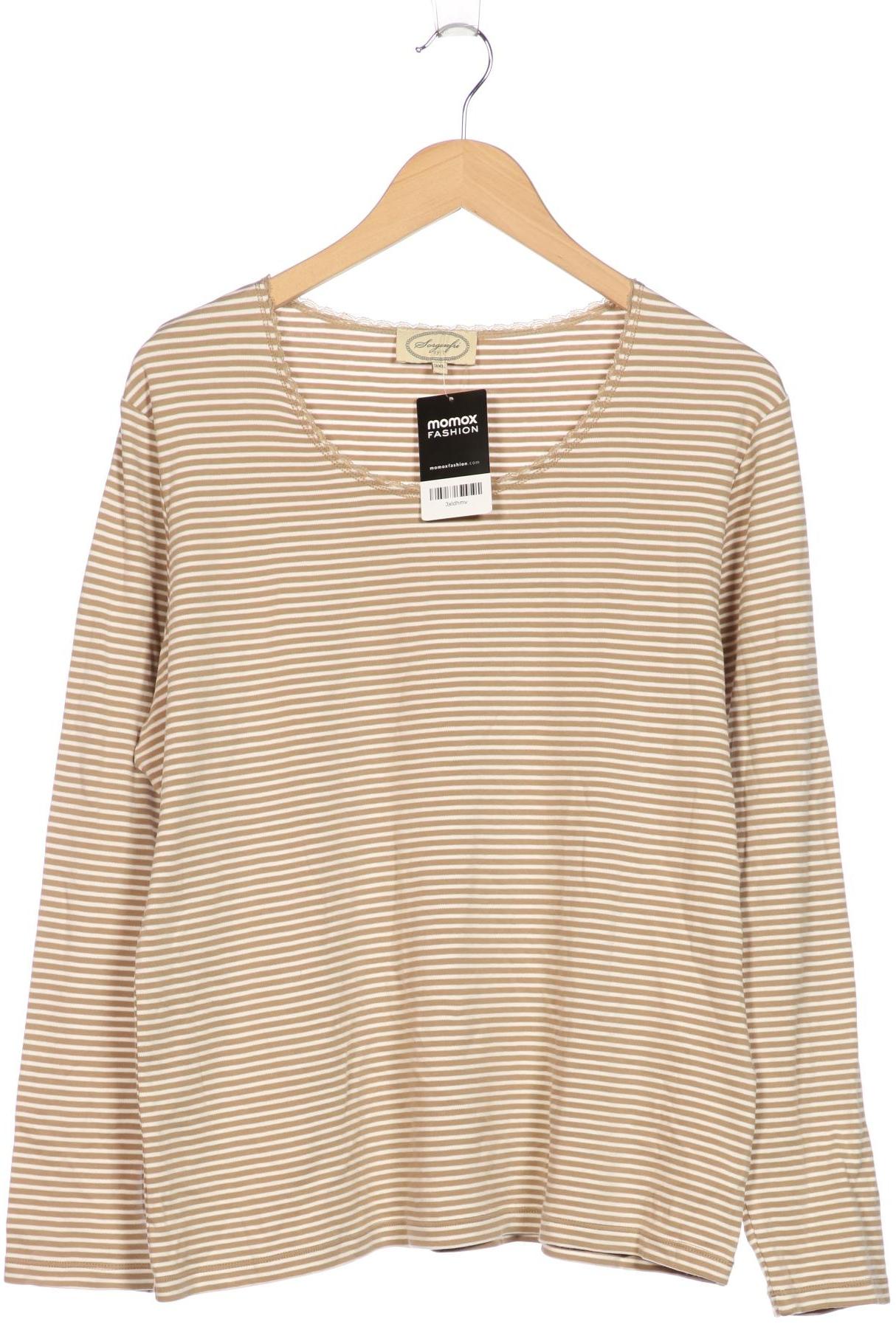 

Sorgenfri Sylt Damen Langarmshirt, beige, Gr. 48