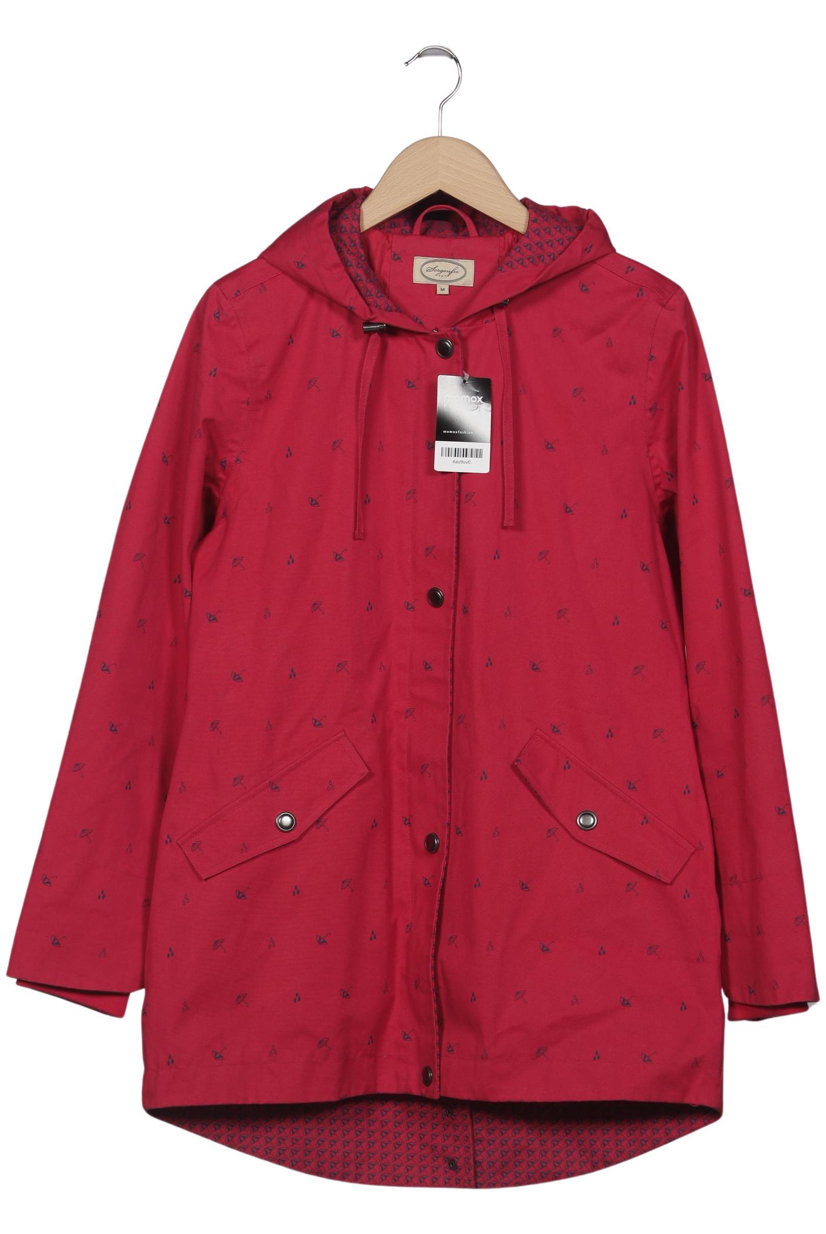 

Sorgenfri Sylt Damen Mantel, rot, Gr. 38