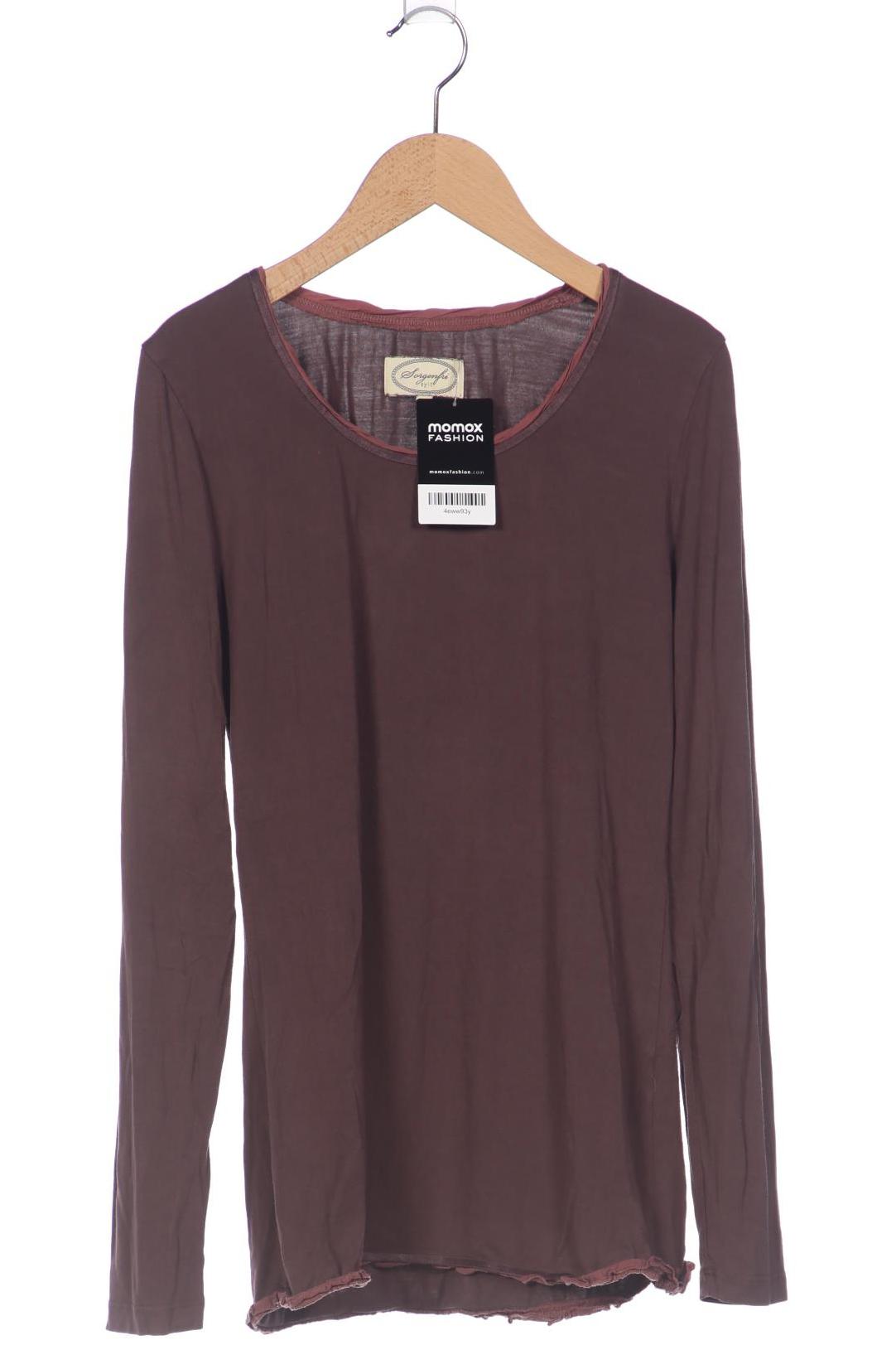 

Sorgenfri Sylt Damen Langarmshirt, braun, Gr. 38