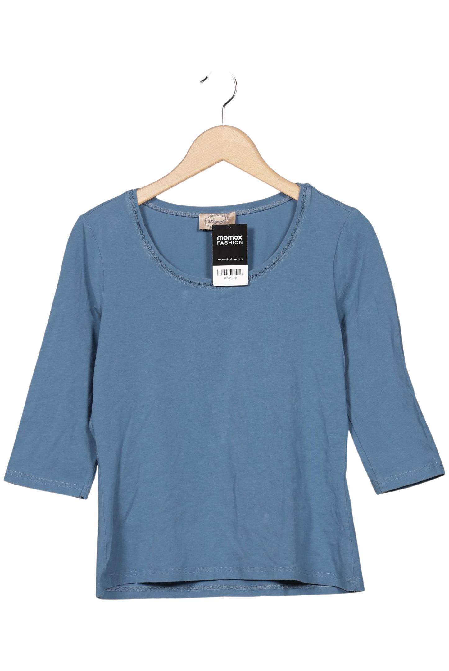 

Sorgenfri Sylt Damen Langarmshirt, hellblau, Gr. 38