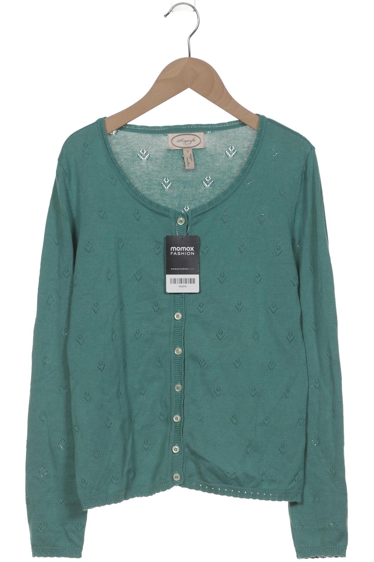 

Sorgenfri Sylt Damen Strickjacke, grün, Gr. 36