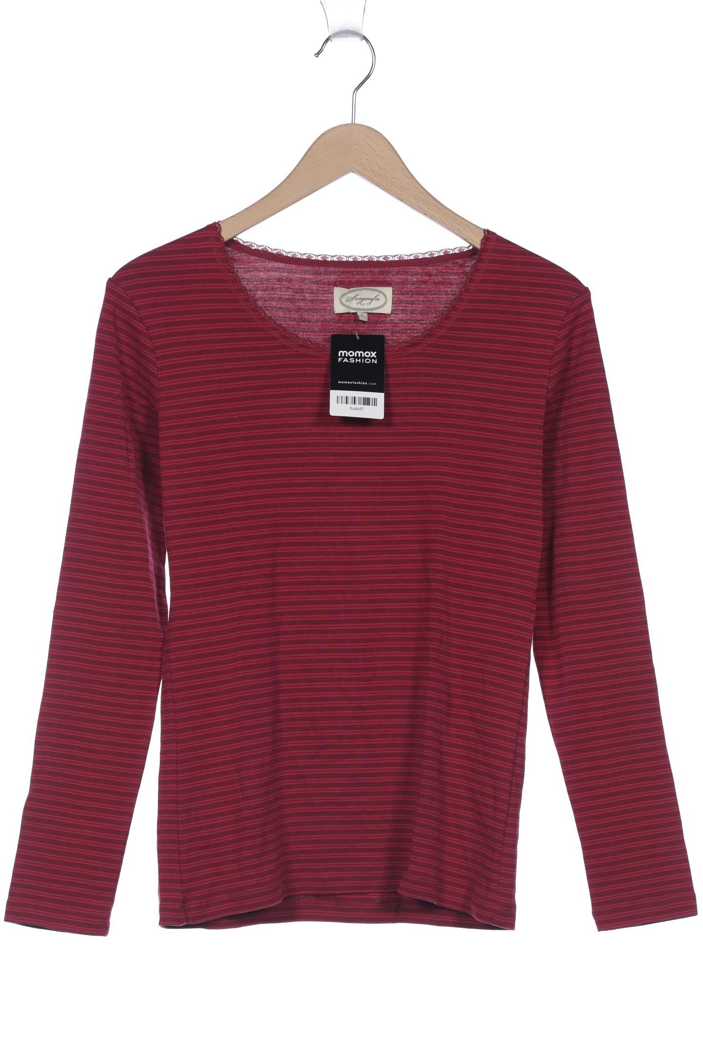 

Sorgenfri Sylt Damen Langarmshirt, bordeaux