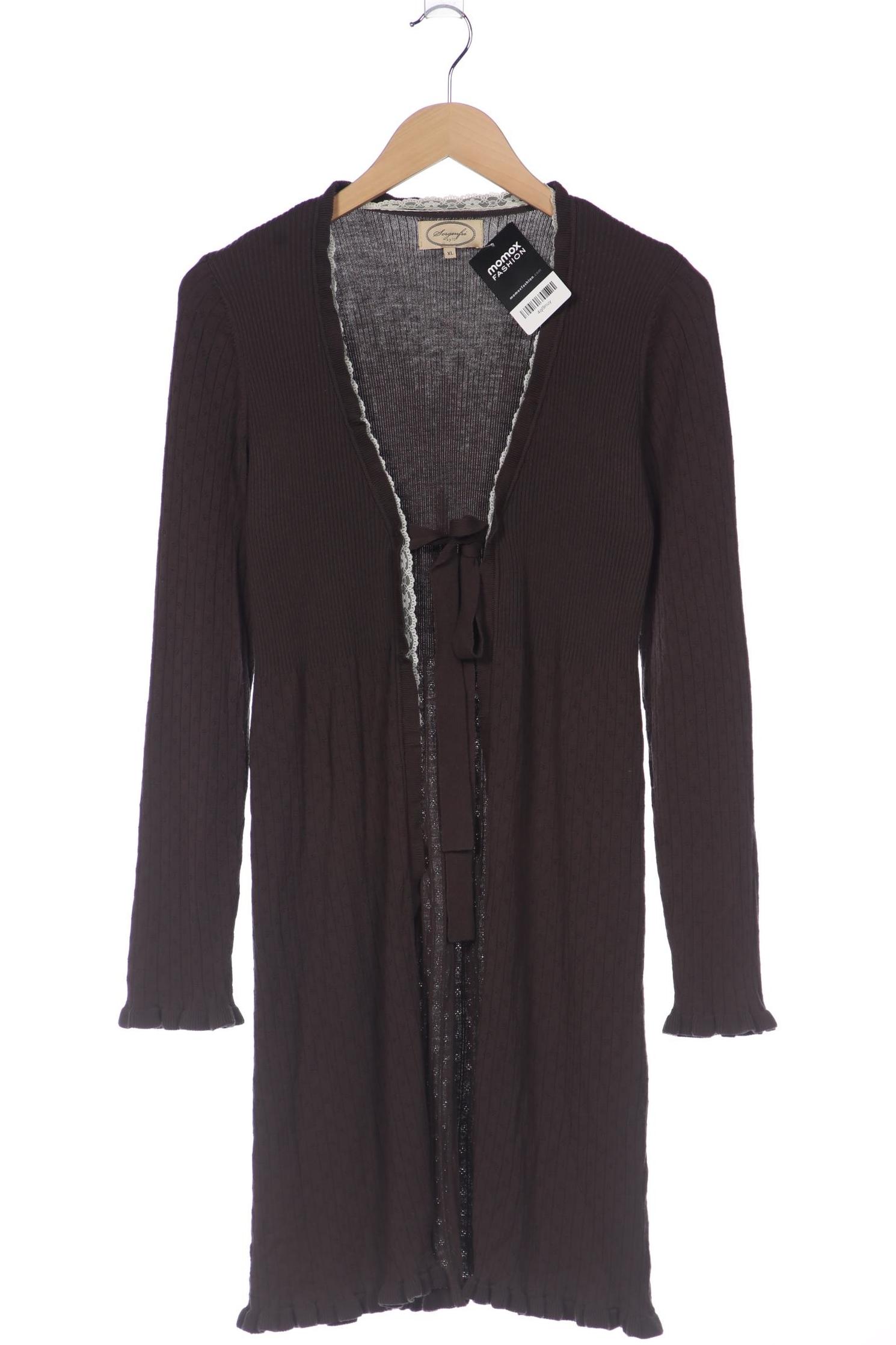 

Sorgenfri Sylt Damen Strickjacke, braun, Gr. 44