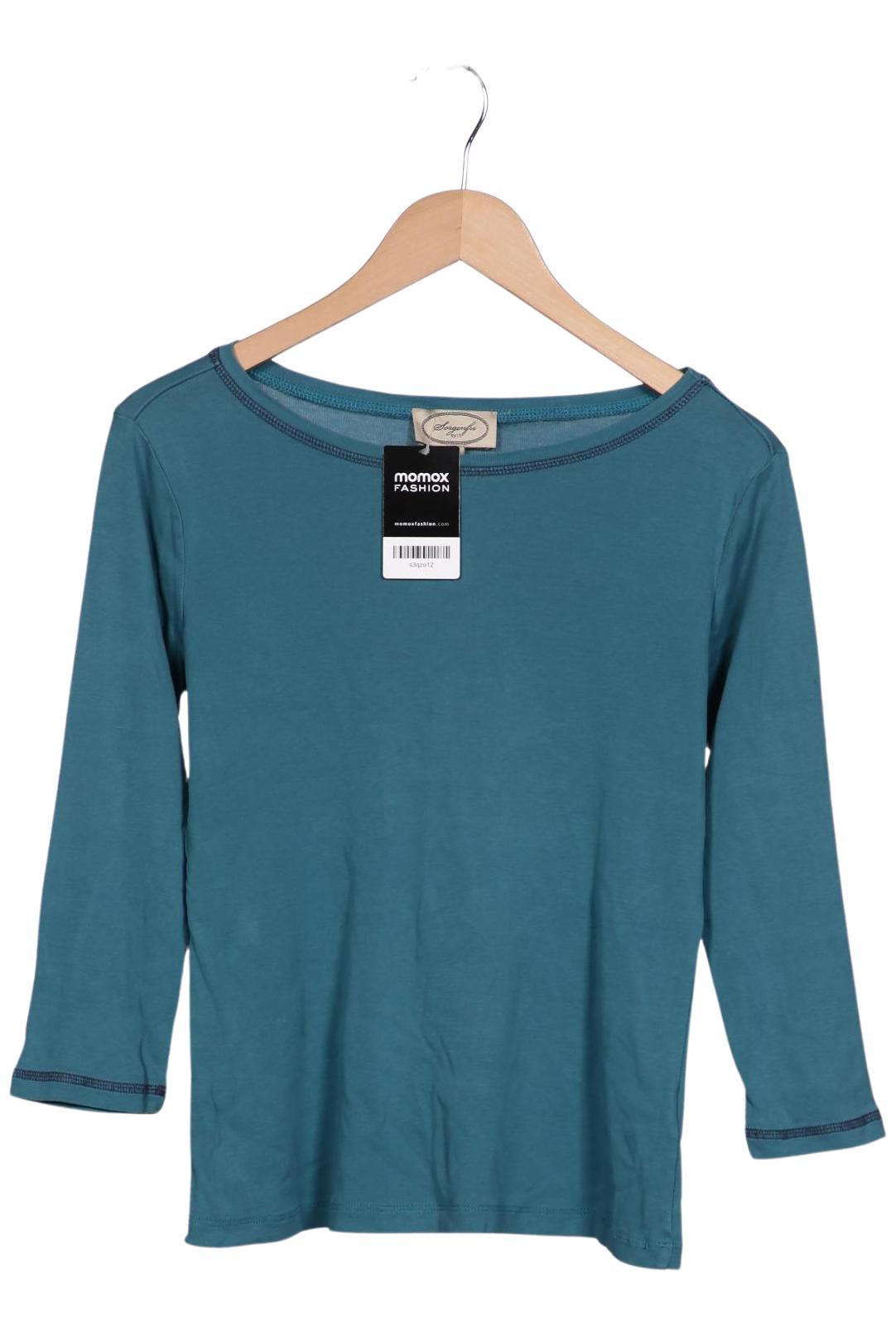 

Sorgenfri Sylt Damen Langarmshirt, türkis, Gr. 38