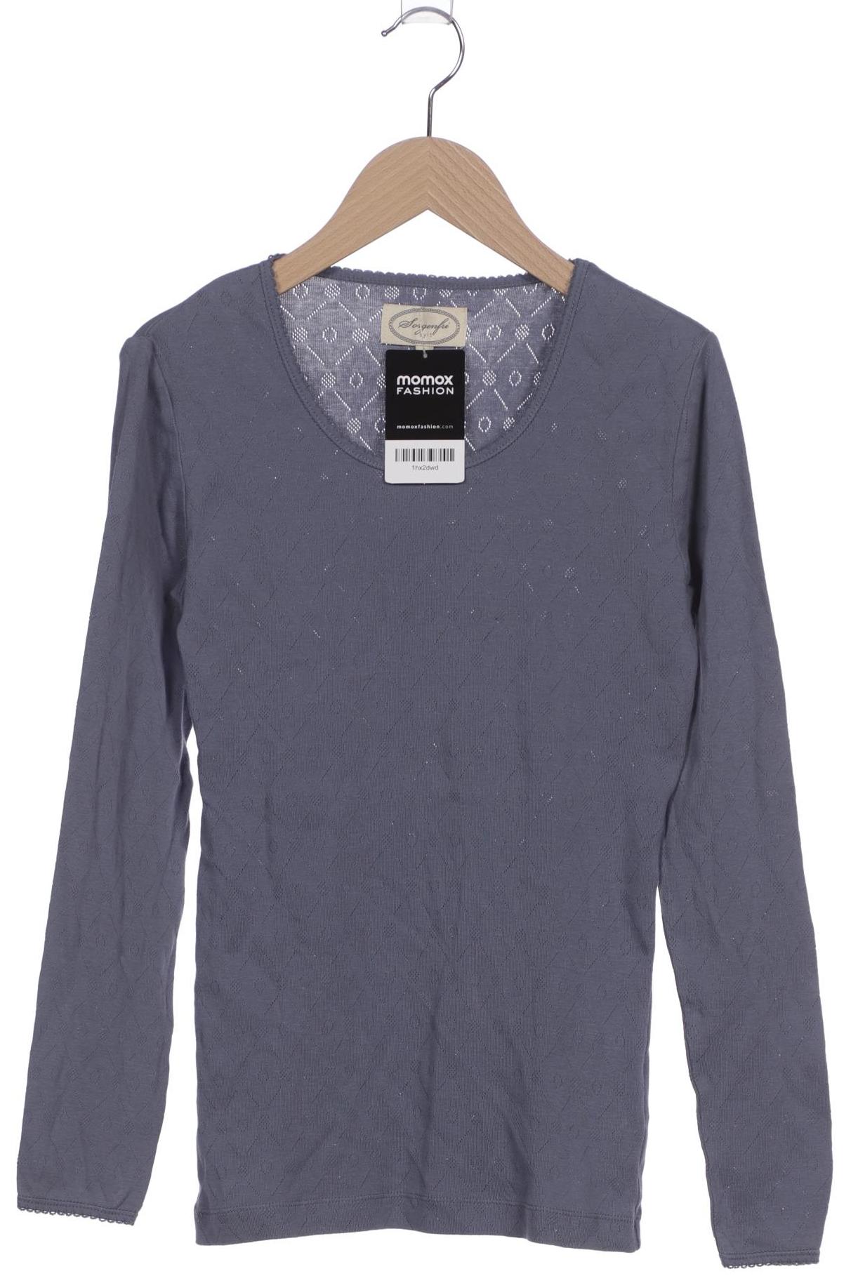 

Sorgenfri Sylt Damen Langarmshirt, blau, Gr. 36