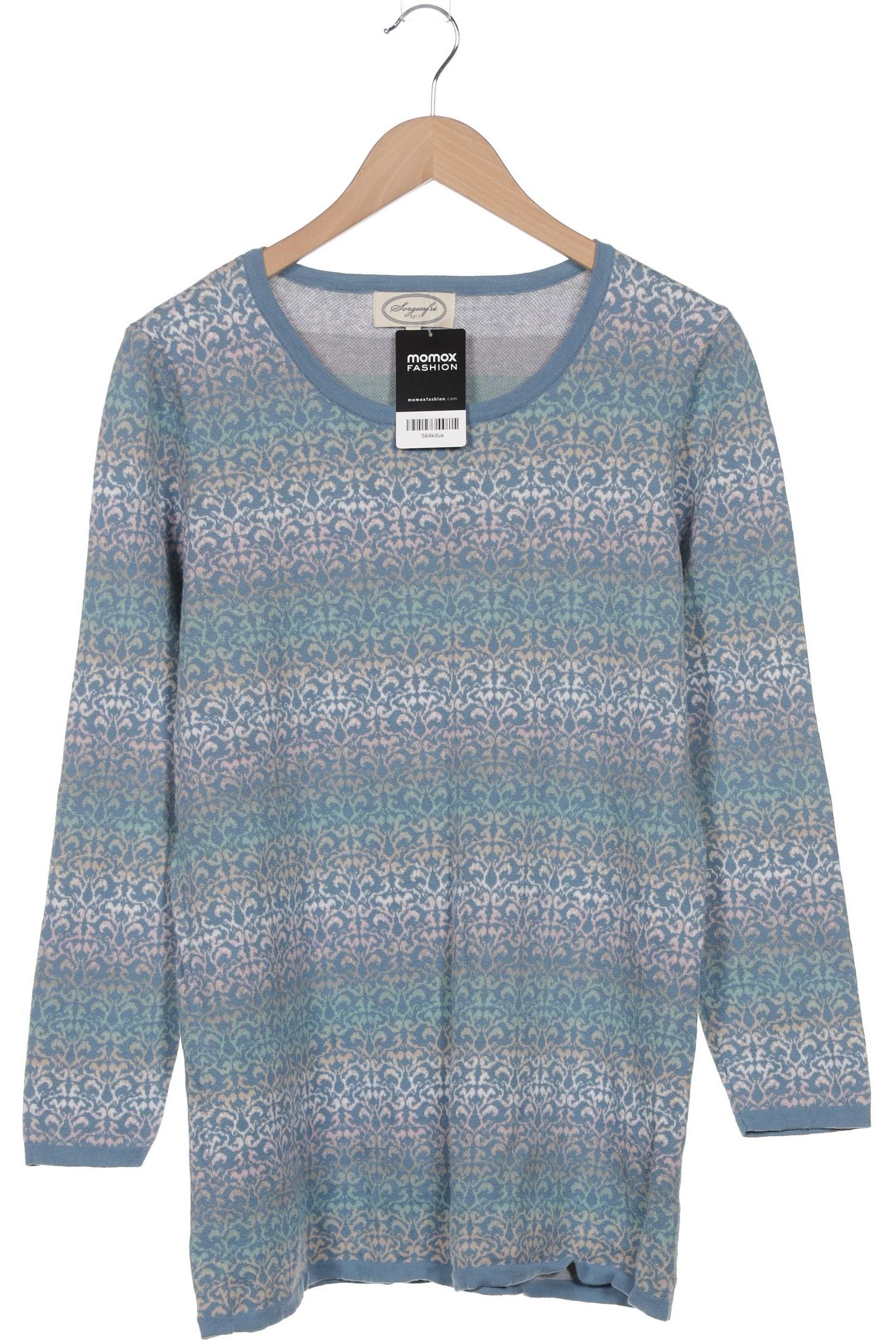 

Sorgenfri Sylt Damen Pullover, blau, Gr. 44