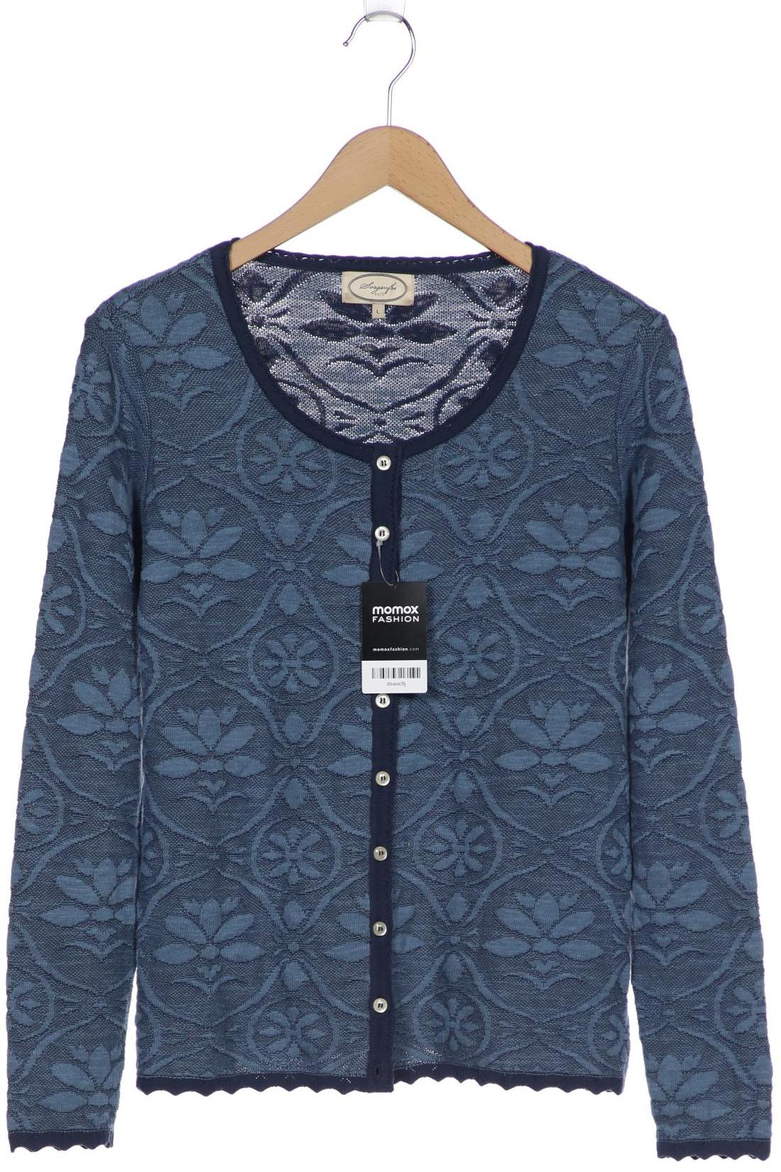 

Sorgenfri Sylt Damen Strickjacke, blau, Gr. 42