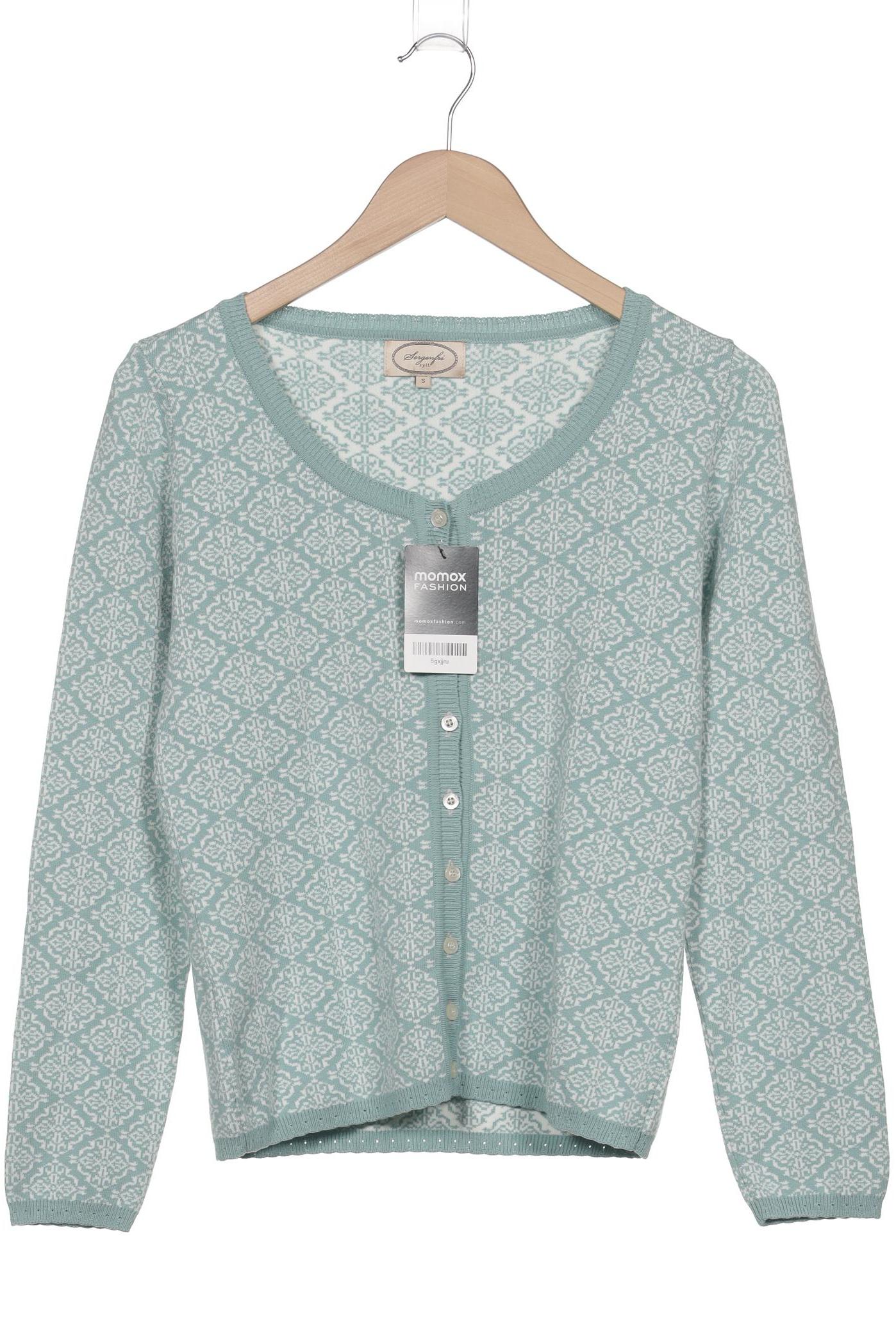 

Sorgenfri Sylt Damen Strickjacke, hellgrün, Gr. 36