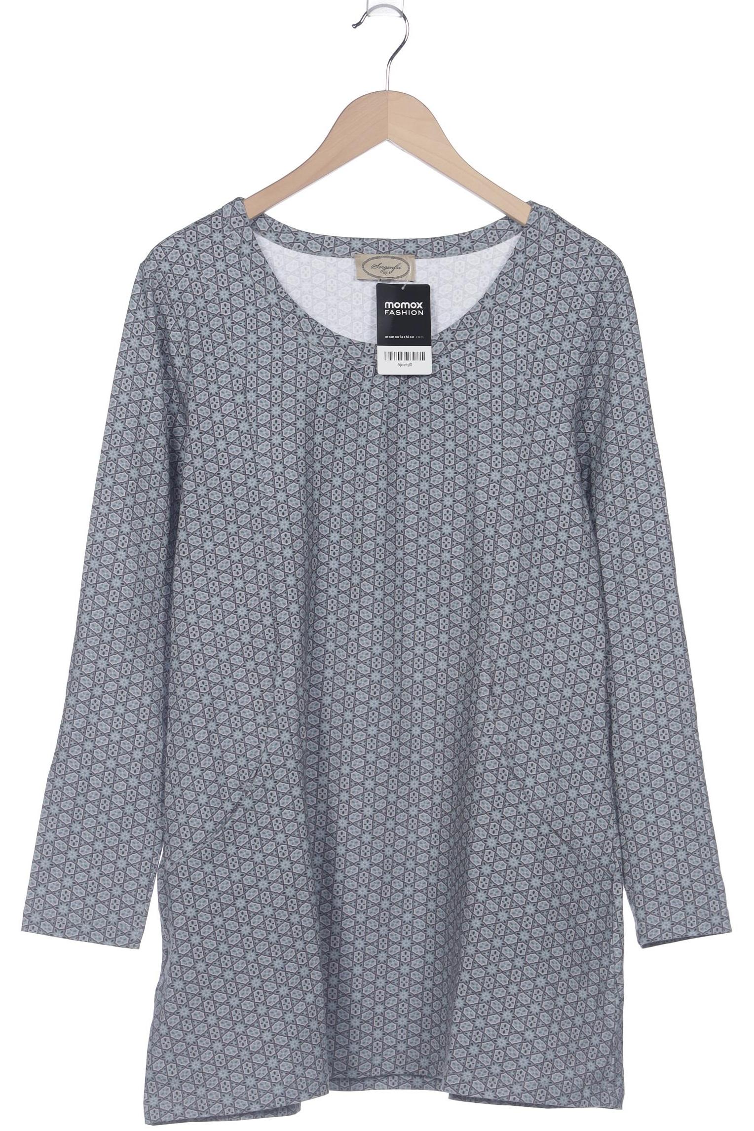 

Sorgenfri Sylt Damen Langarmshirt, hellblau, Gr. 44