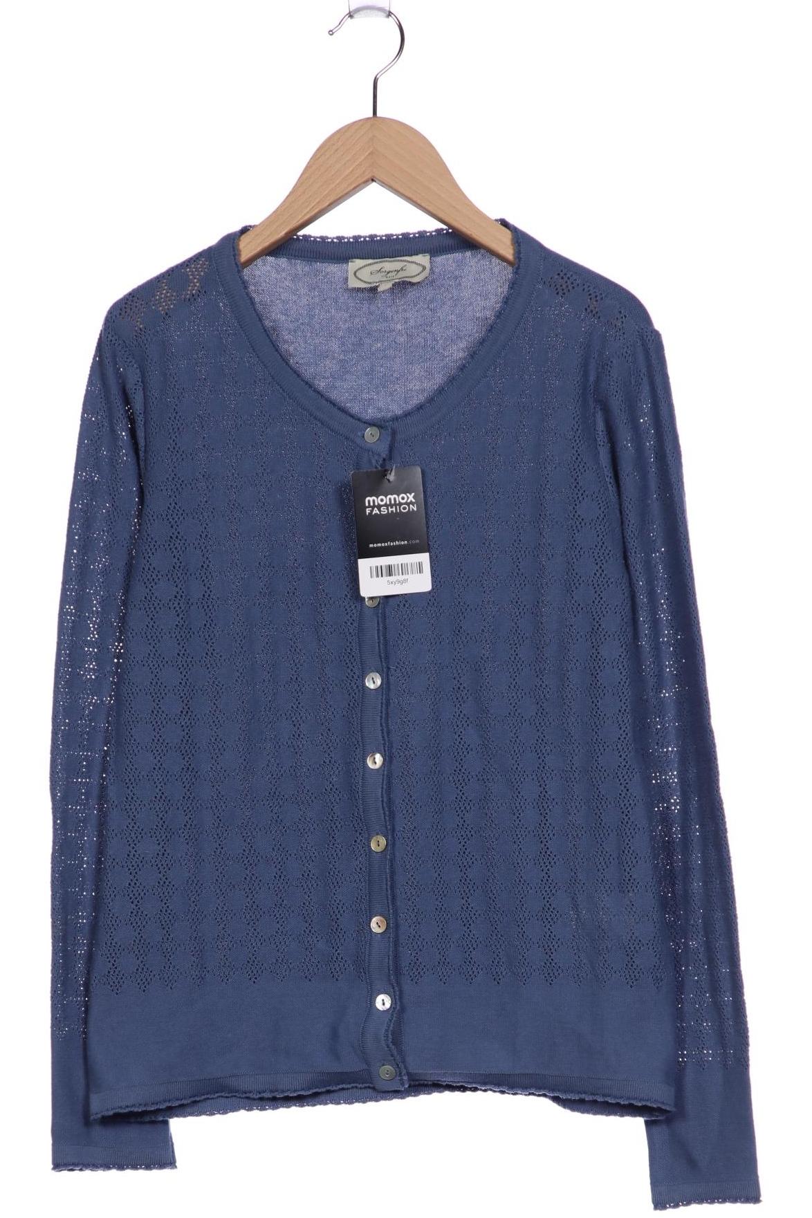 

Sorgenfri Sylt Damen Strickjacke, blau, Gr. 36