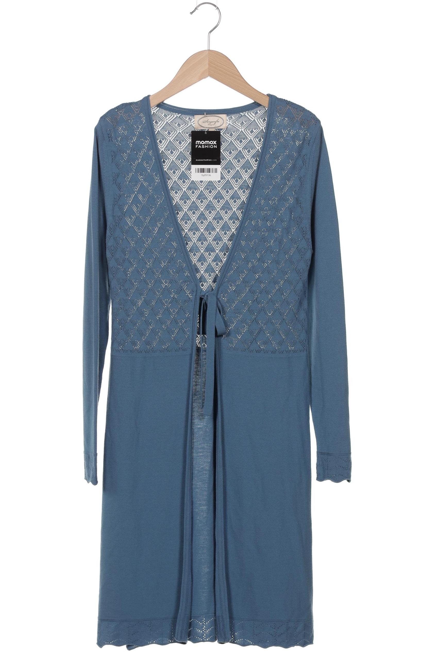 

Sorgenfri Sylt Damen Strickjacke, blau, Gr. 36