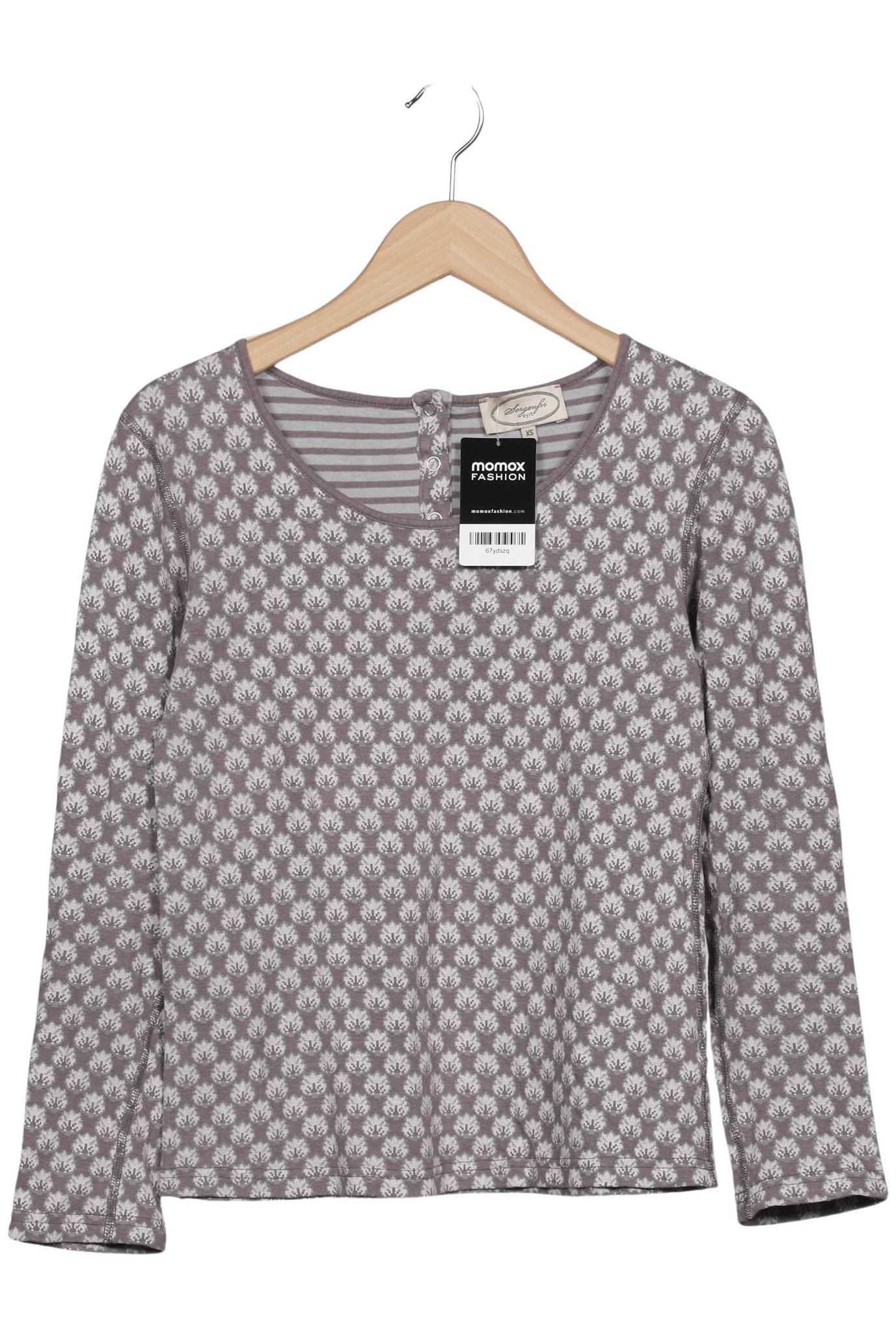 

Sorgenfri Sylt Damen Langarmshirt, grau, Gr. 34