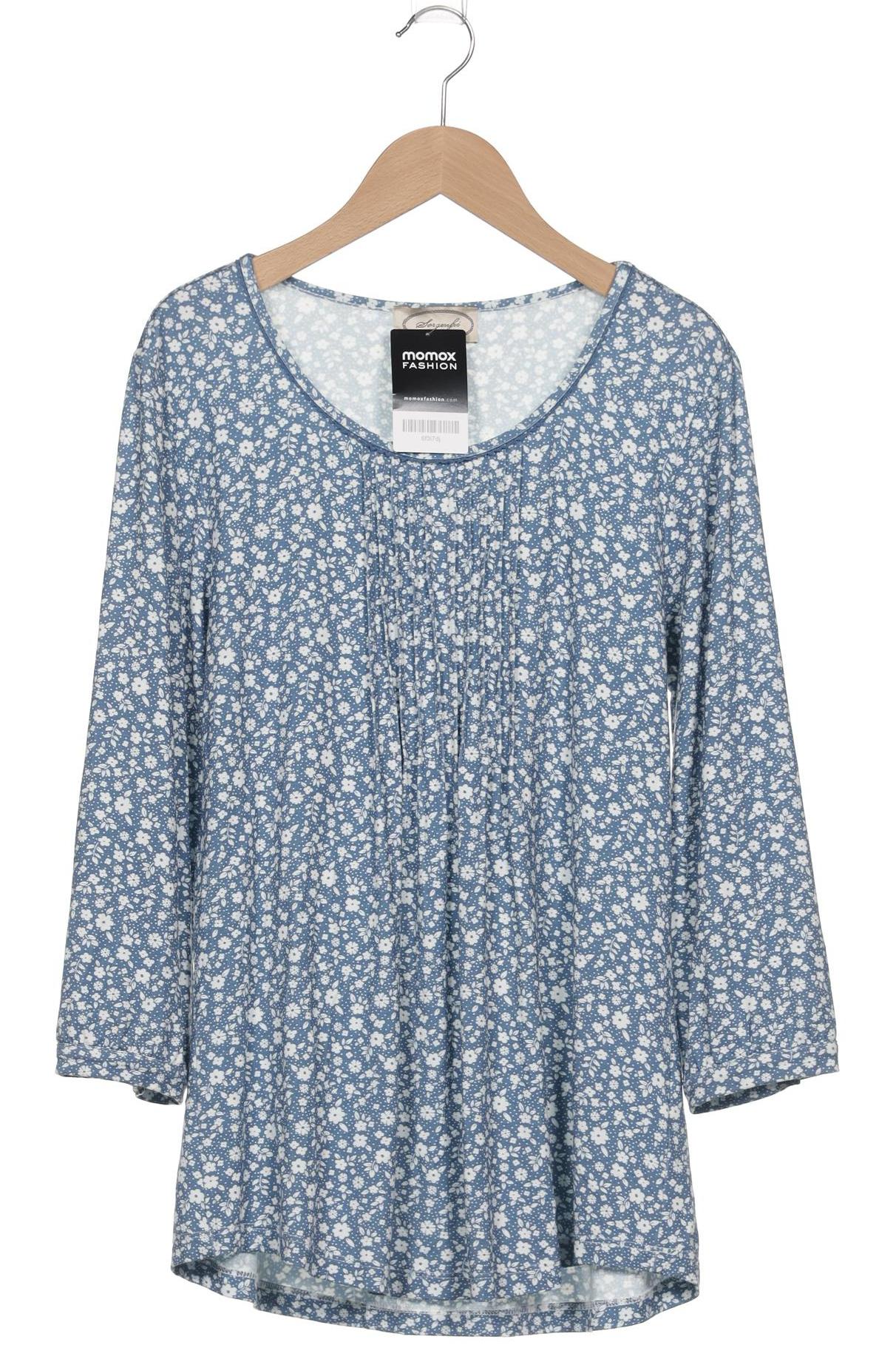 

Sorgenfri Sylt Damen Langarmshirt, blau, Gr. 42