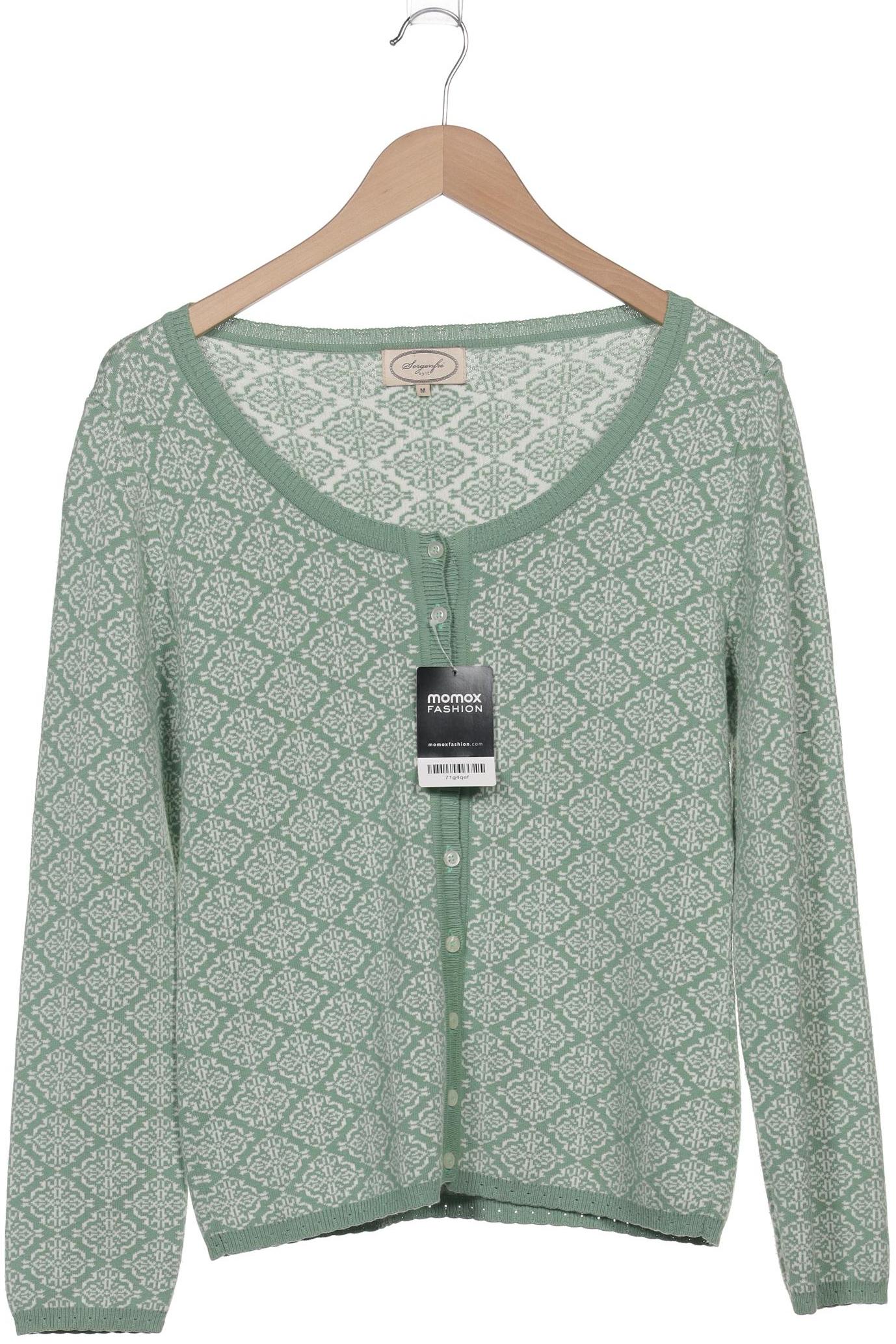 

Sorgenfri Sylt Damen Strickjacke, grün, Gr. 38