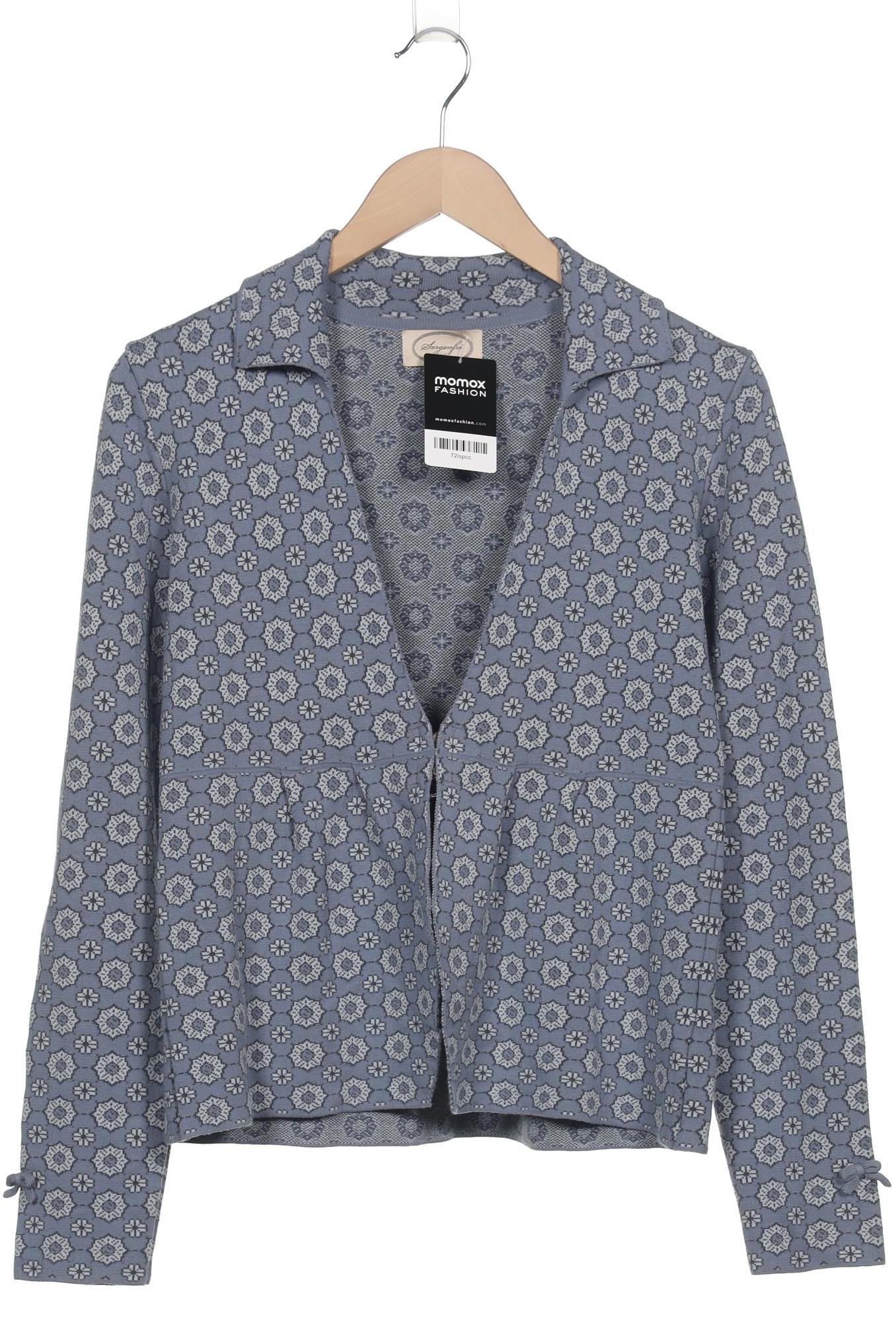 

Sorgenfri Sylt Damen Strickjacke, blau, Gr. 38