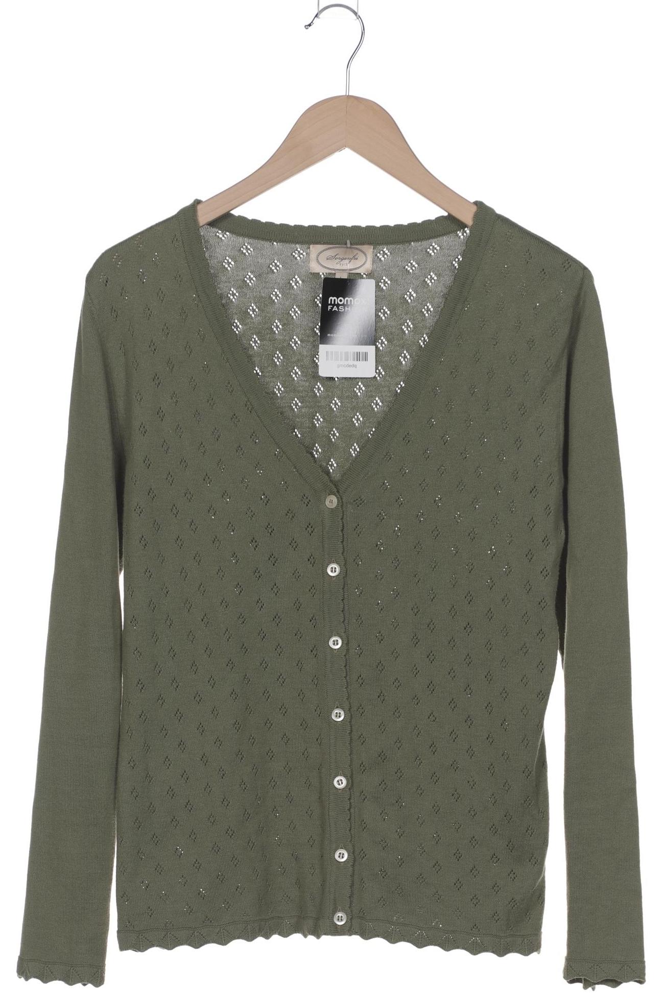 

Sorgenfri Sylt Damen Strickjacke, grün, Gr. 42