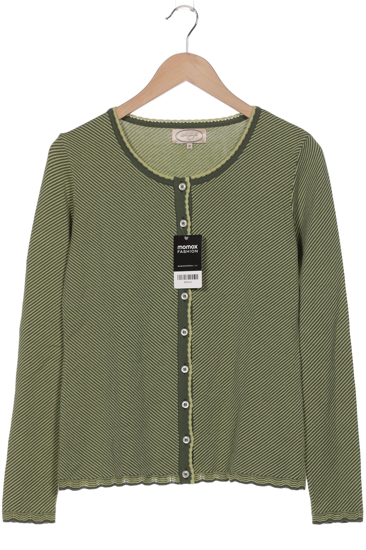 

Sorgenfri Sylt Damen Strickjacke, grün, Gr. 38