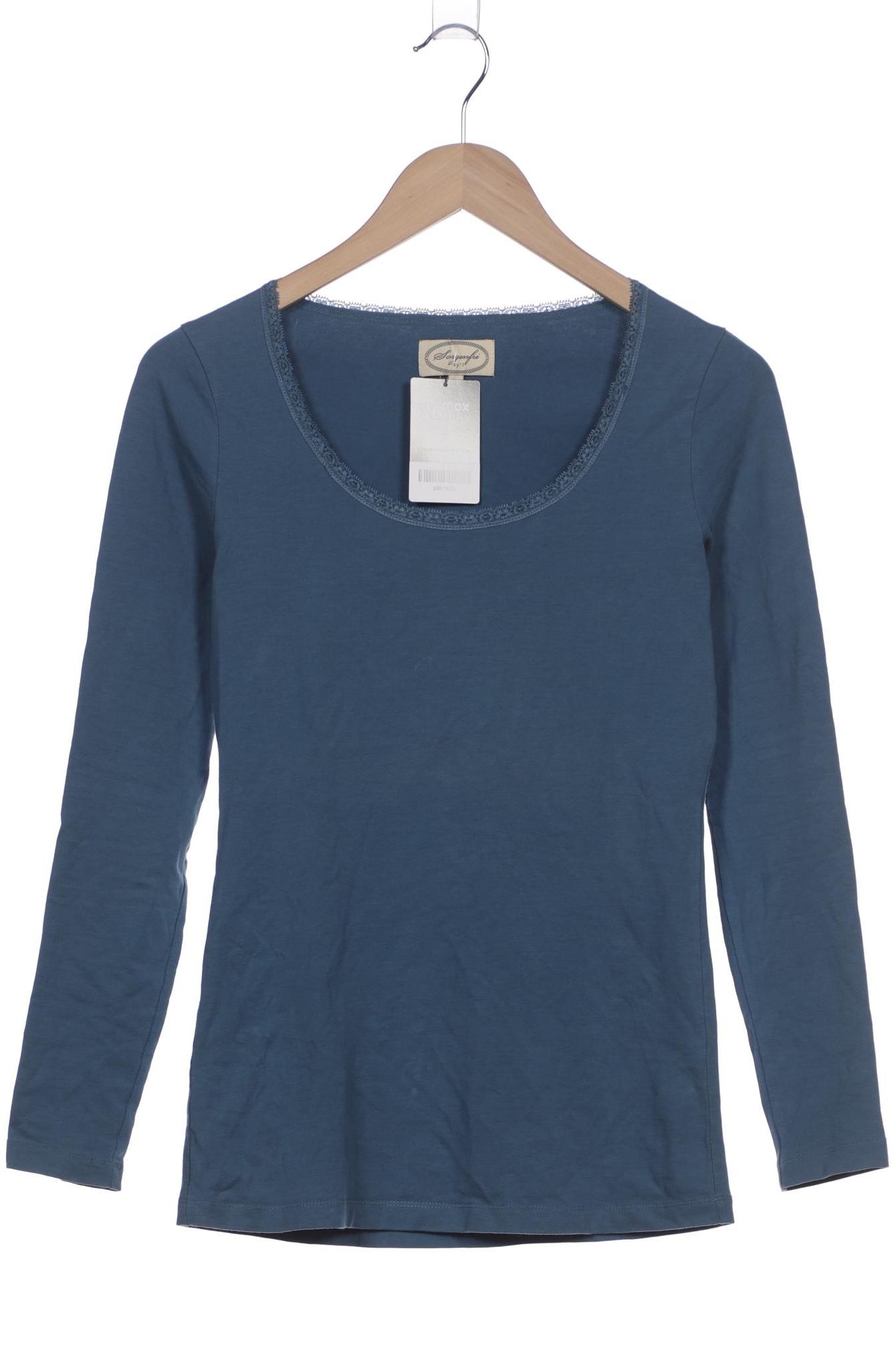 

Sorgenfri Sylt Damen Langarmshirt, blau, Gr. 36