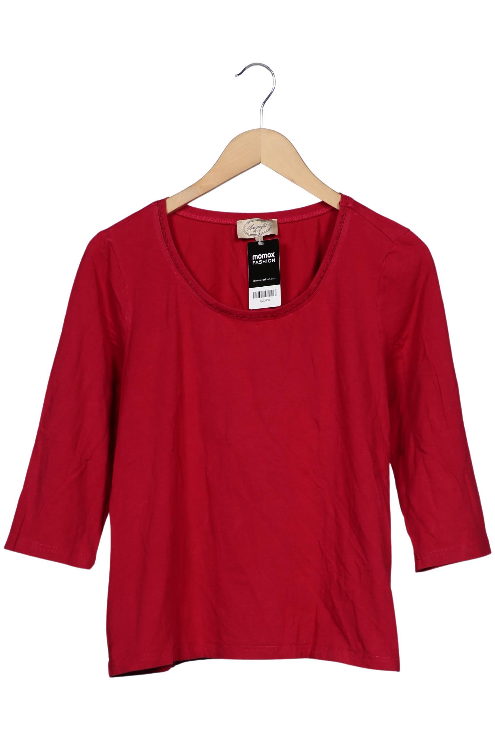 

Sorgenfri Sylt Damen Langarmshirt, rot, Gr. 46