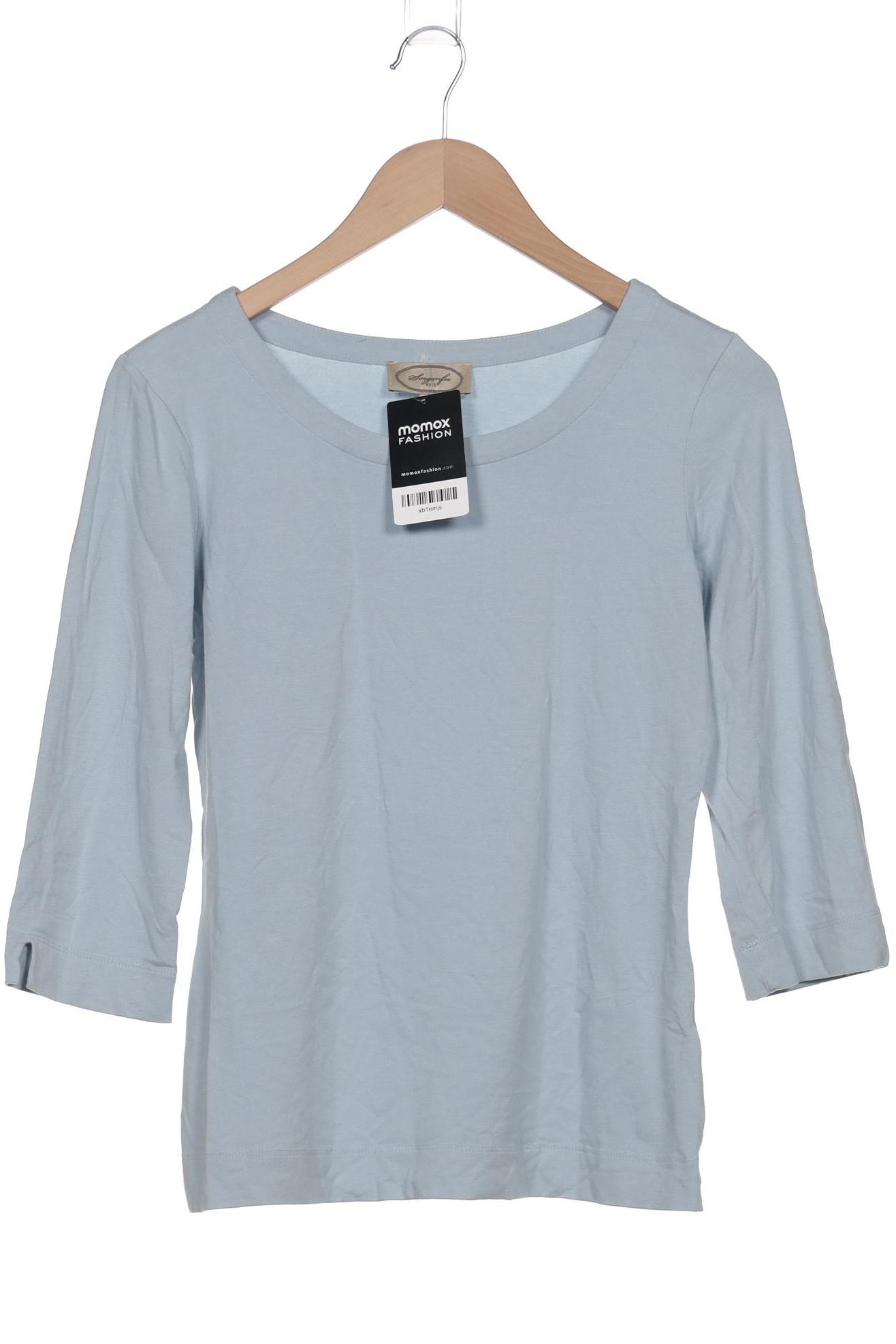 

Sorgenfri Sylt Damen Langarmshirt, hellblau, Gr. 36