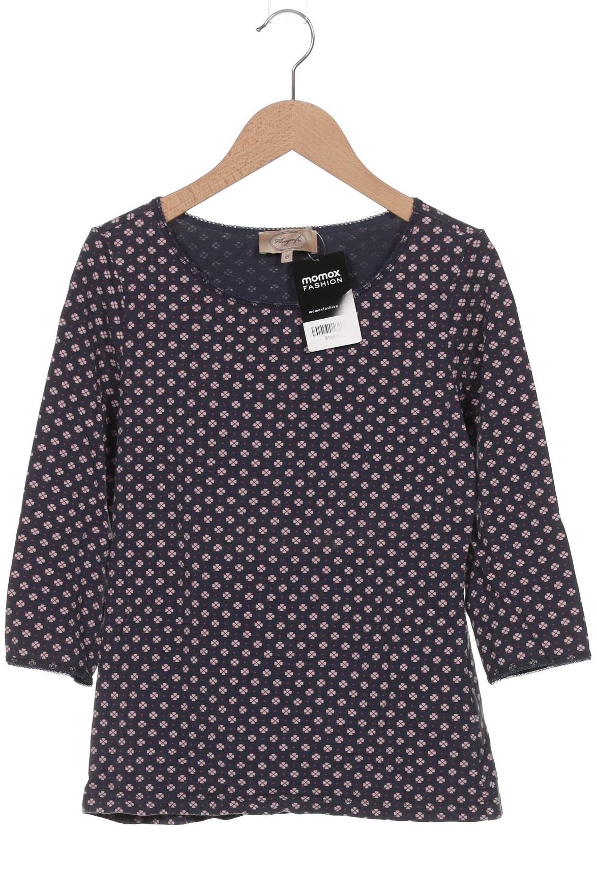 

Sorgenfri Sylt Damen Langarmshirt, marineblau, Gr. 34