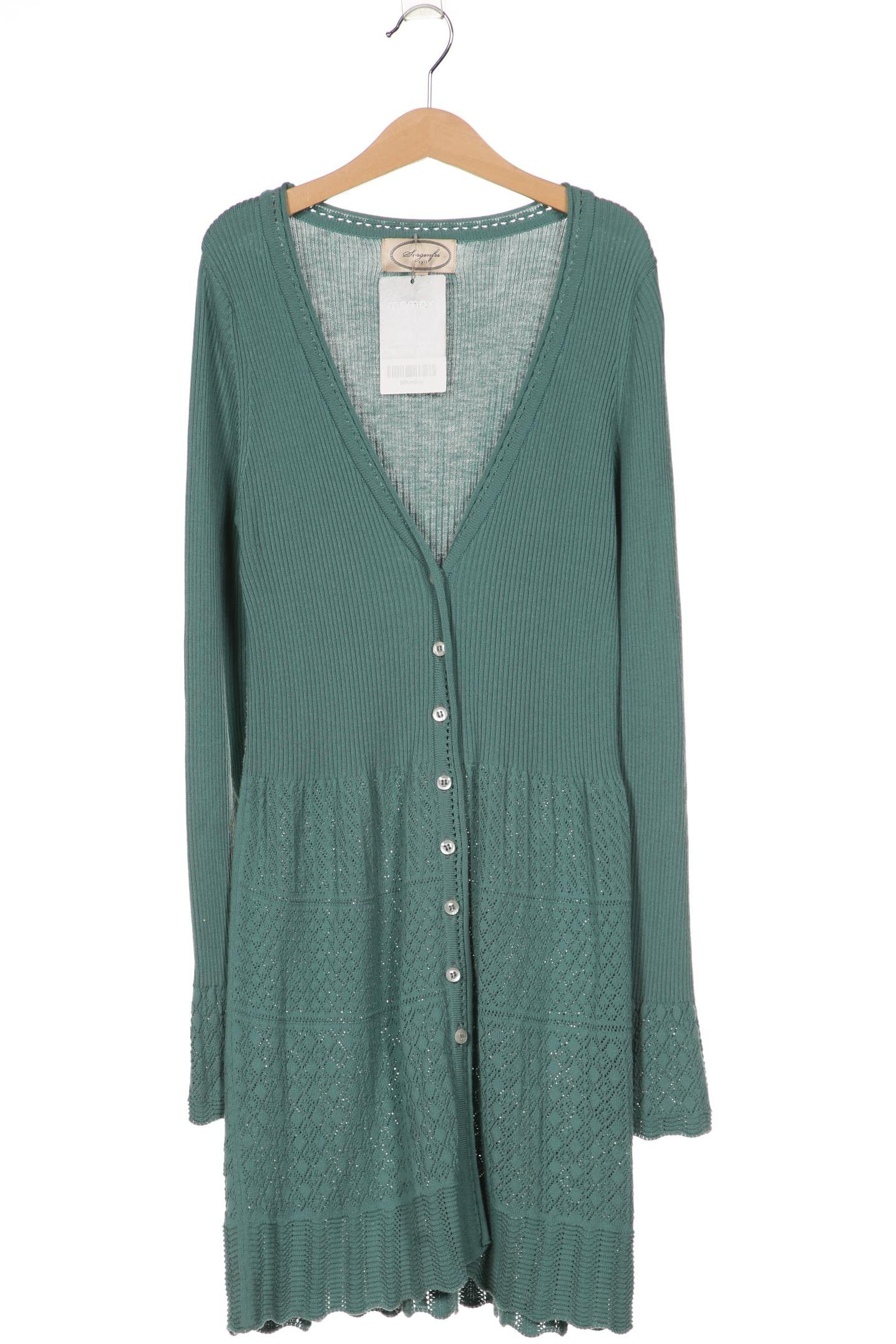 

Sorgenfri Sylt Damen Strickjacke, grün, Gr. 34