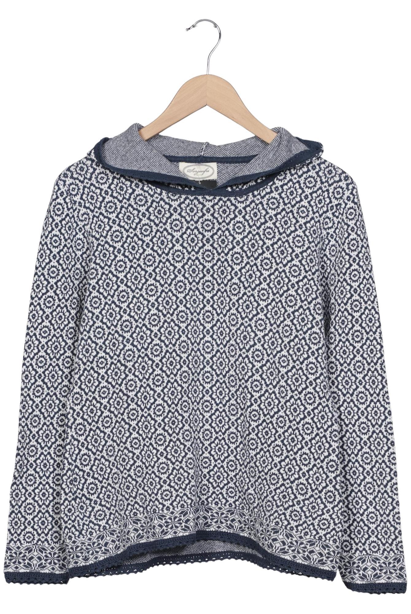 

Sorgenfri Sylt Damen Kapuzenpullover, marineblau, Gr. 38