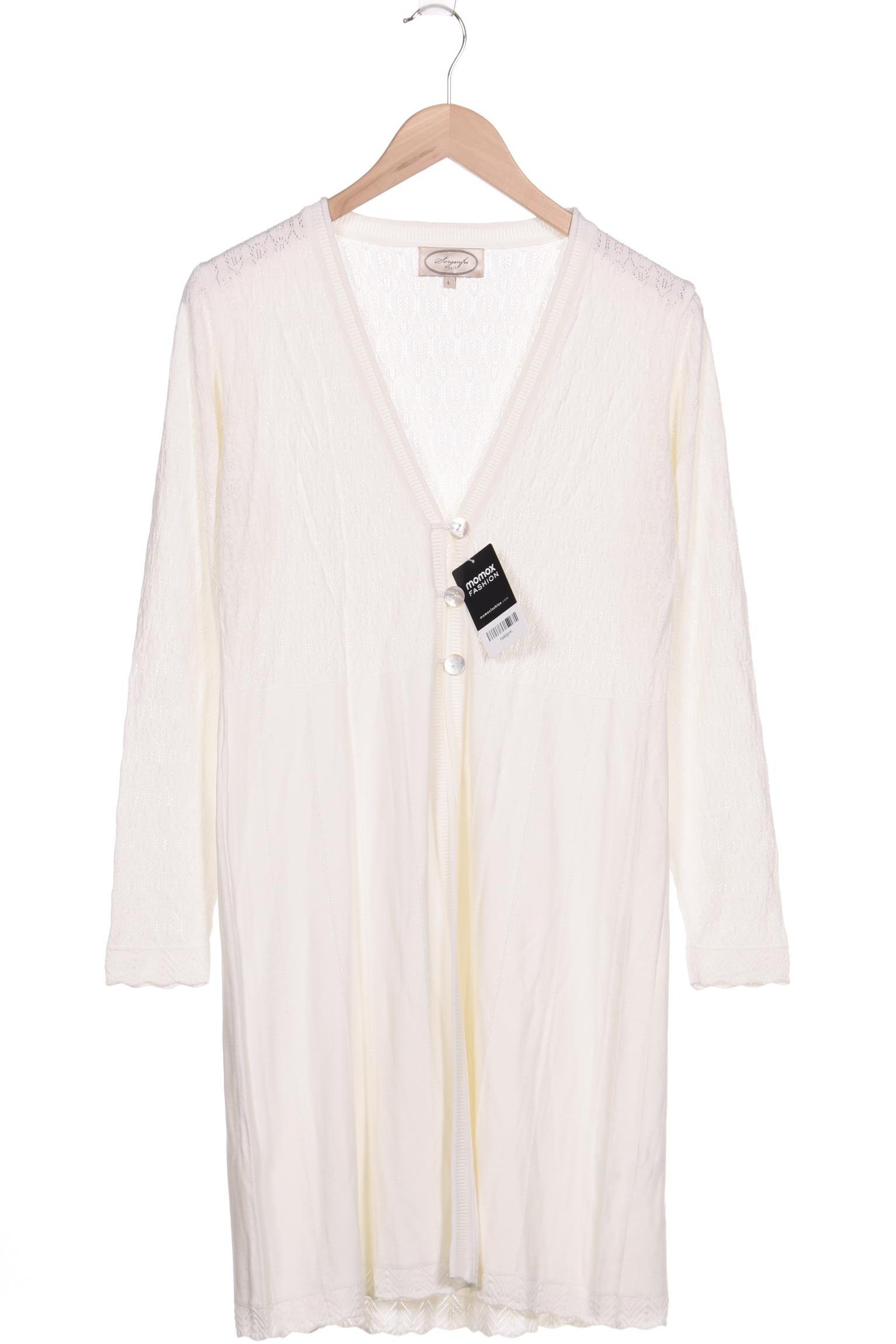 

Sorgenfri Sylt Damen Strickjacke, cremeweiß, Gr. 42