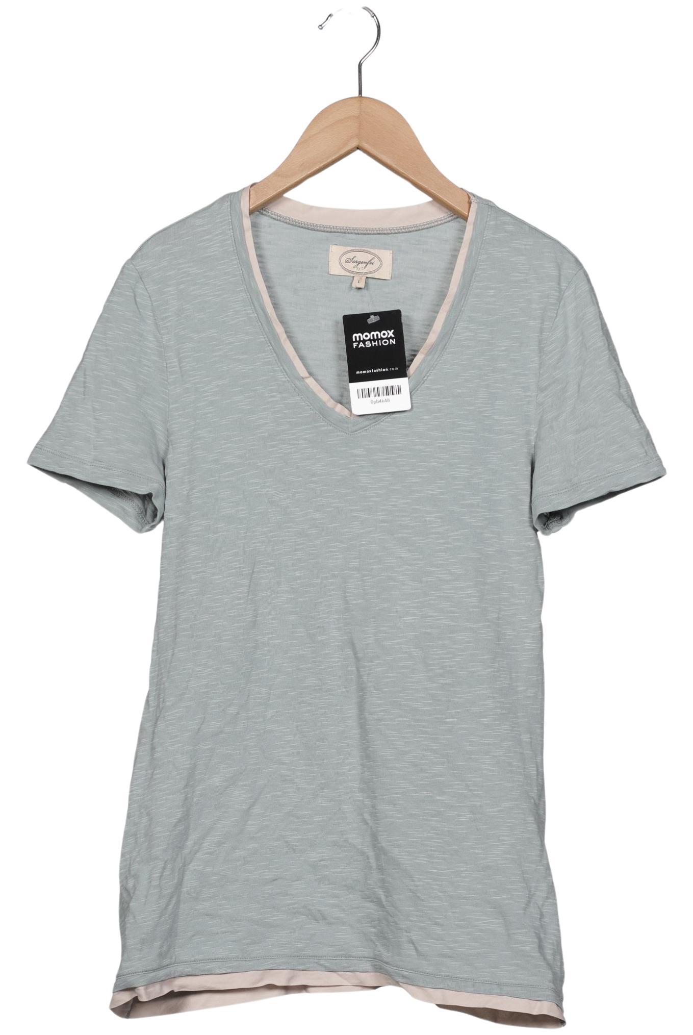 

Sorgenfri Sylt Damen T-Shirt, hellblau, Gr. 42