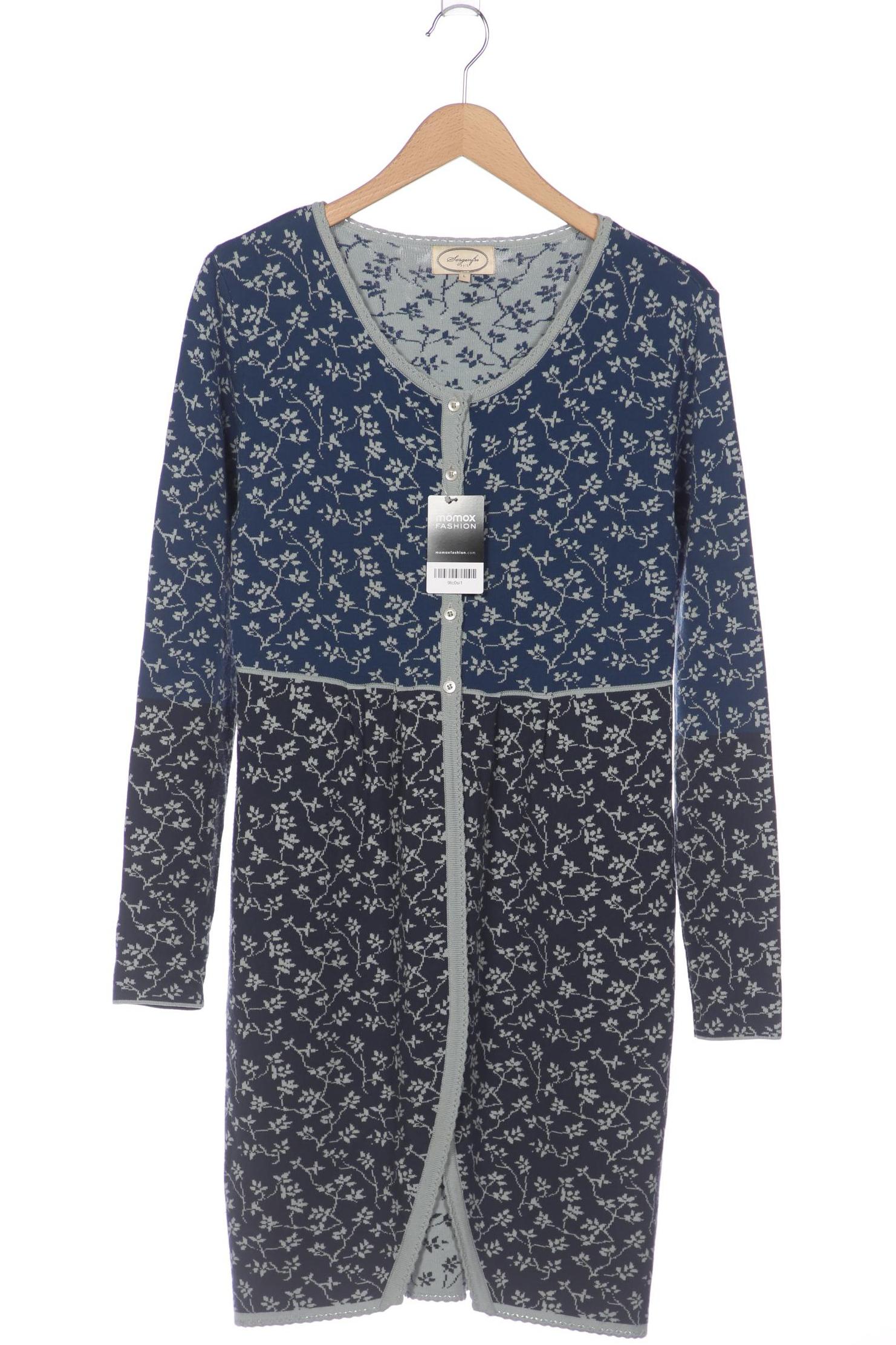 

Sorgenfri Sylt Damen Strickjacke, blau, Gr. 42