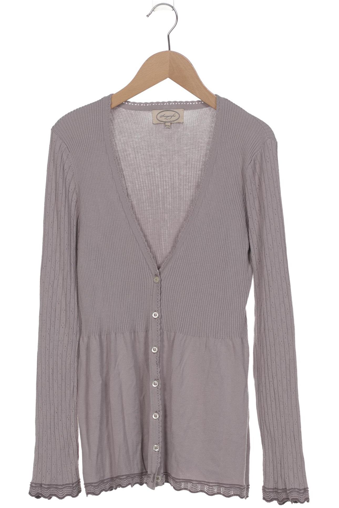

Sorgenfri Sylt Damen Strickjacke, grau, Gr. 46