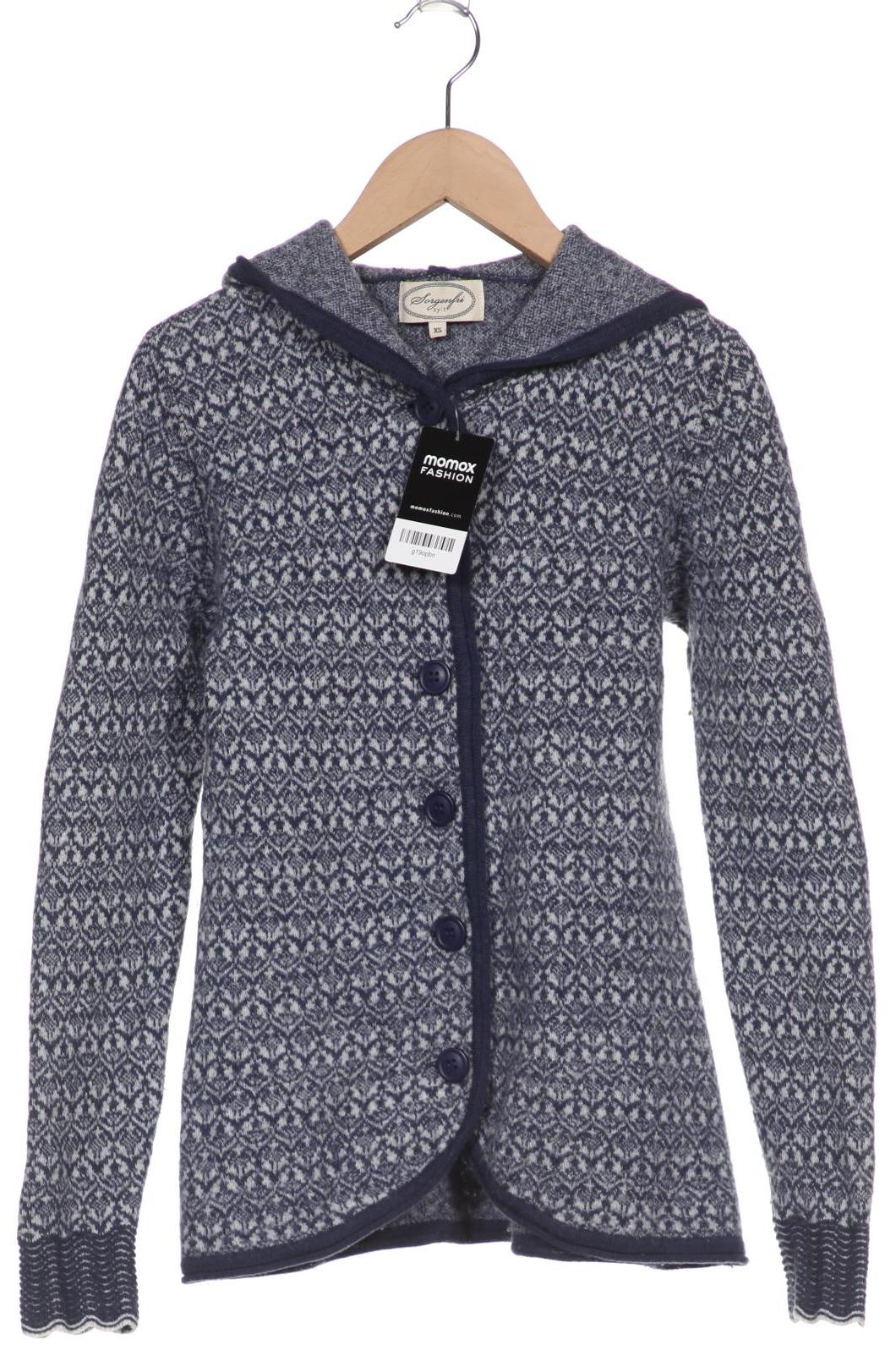 

Sorgenfri Sylt Damen Strickjacke, marineblau, Gr. 34