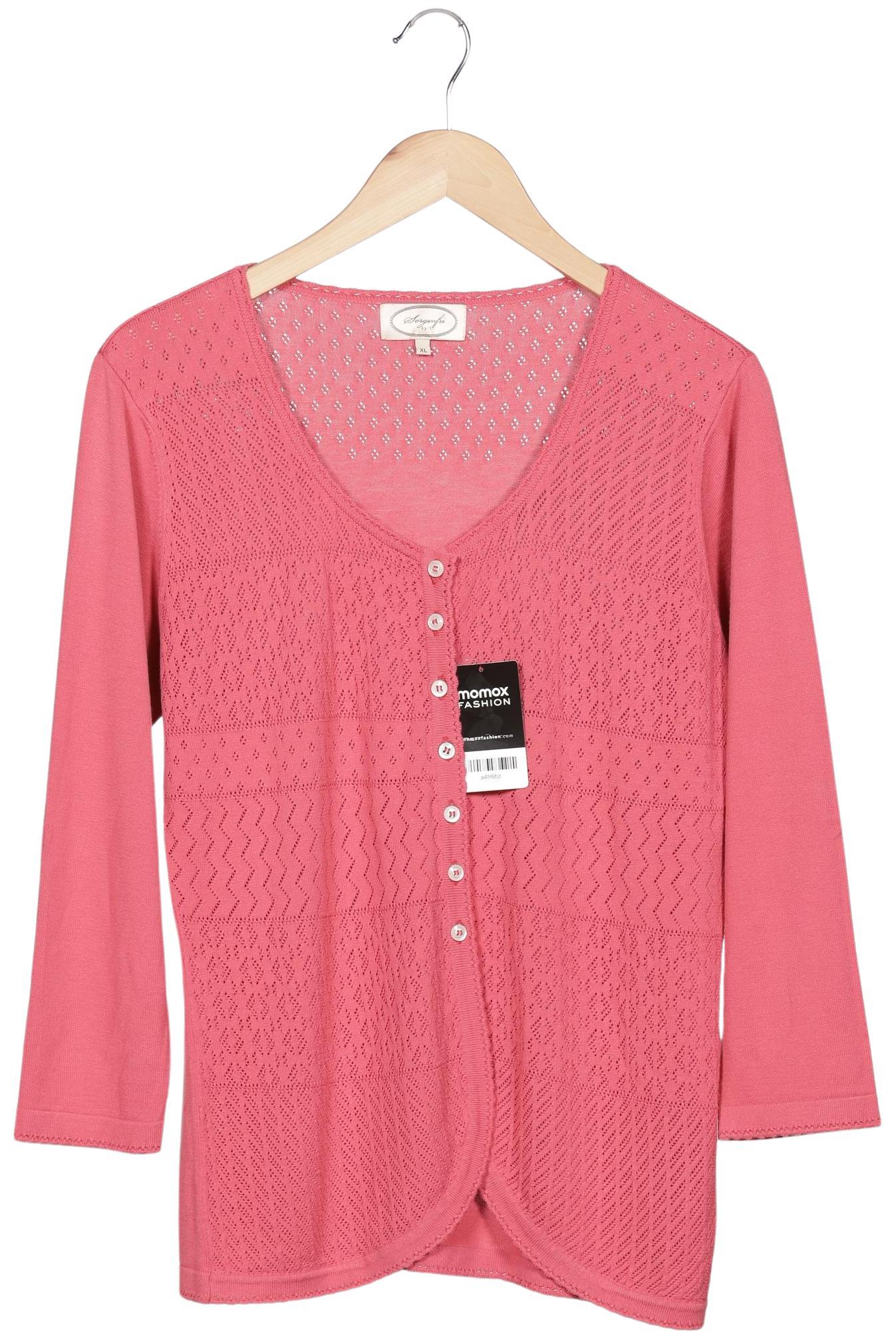 

Sorgenfri Sylt Damen Strickjacke, pink, Gr. 44