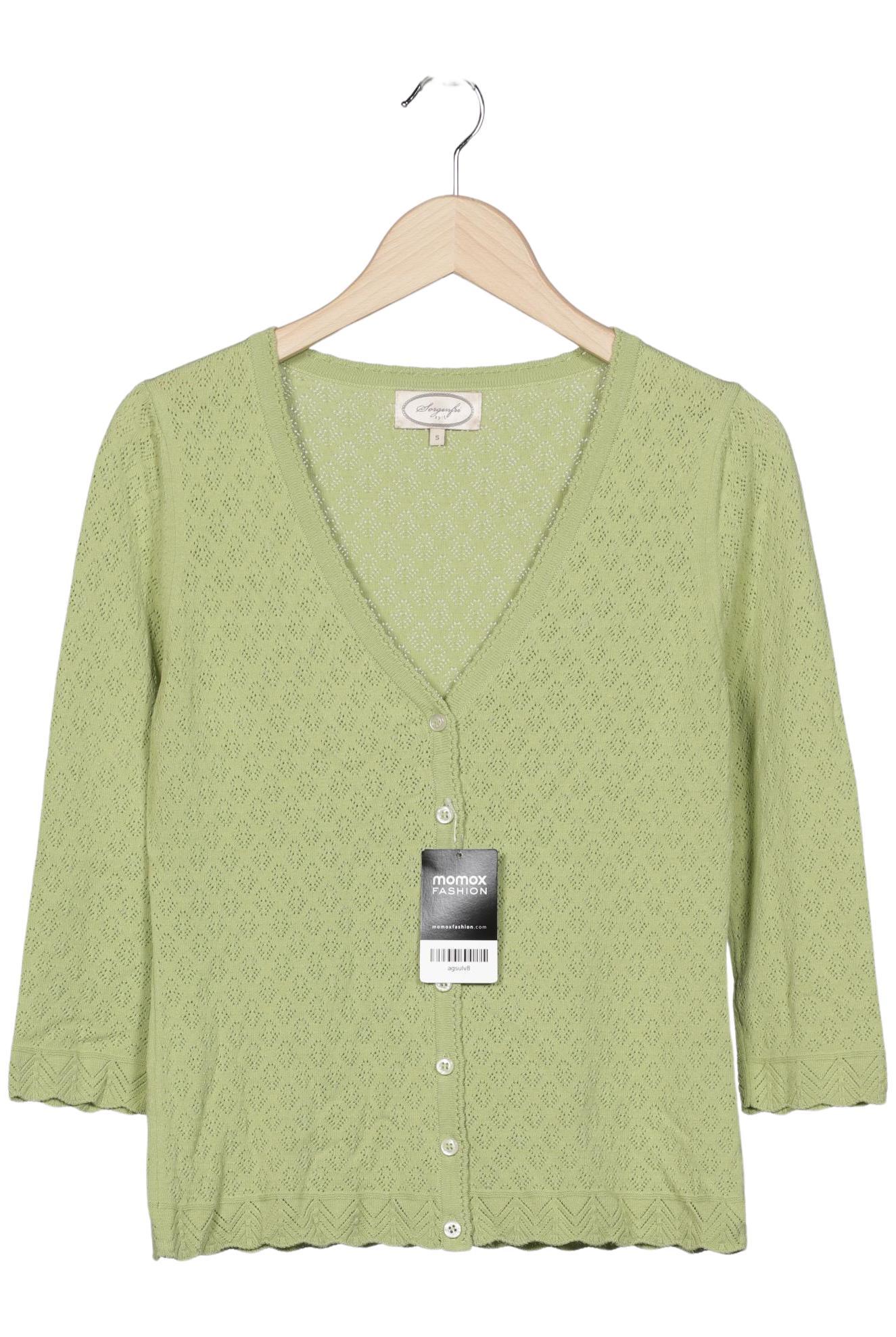 

Sorgenfri Sylt Damen Strickjacke, hellgrün, Gr. 36