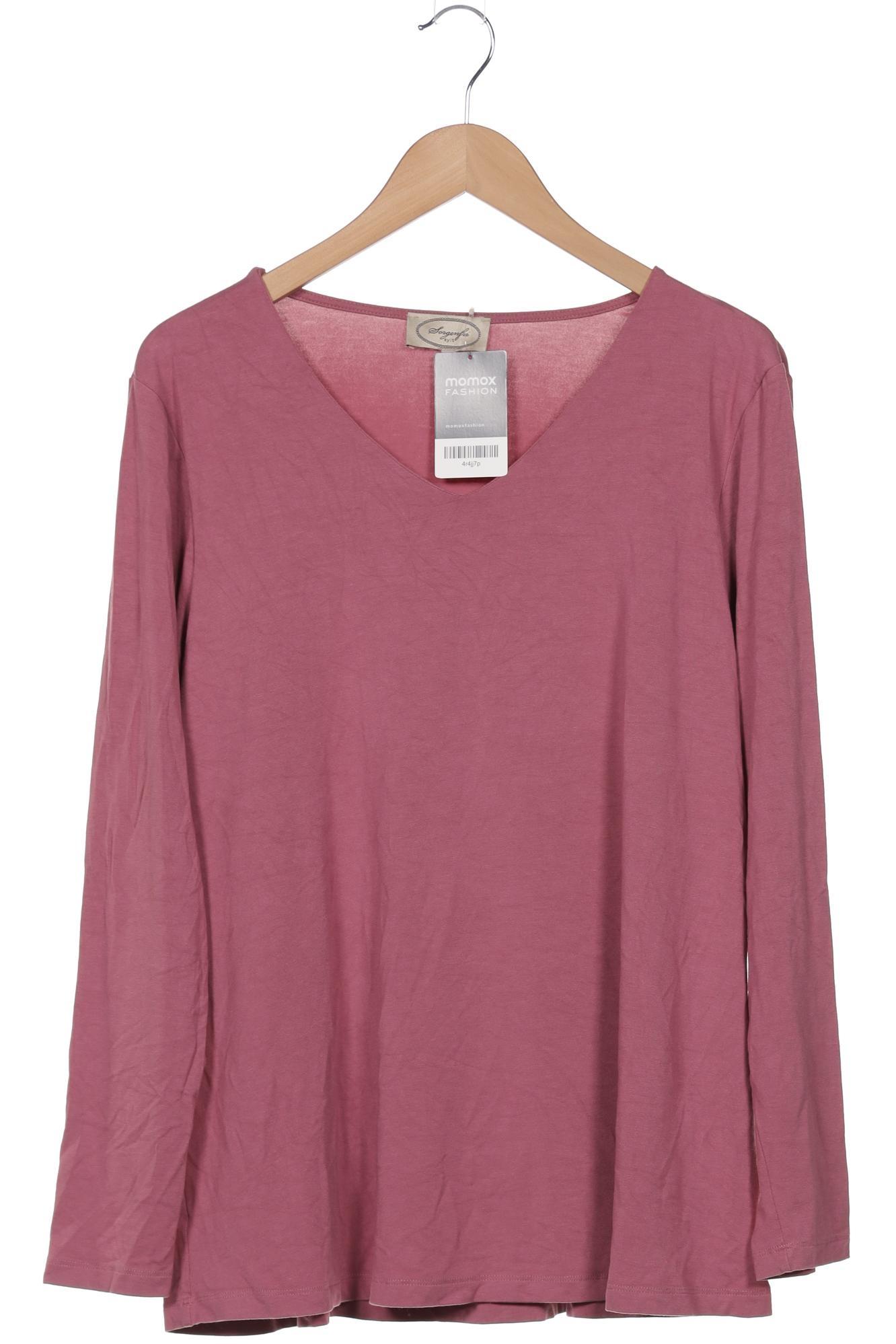 

Sorgenfri Sylt Damen Langarmshirt, pink, Gr. 46