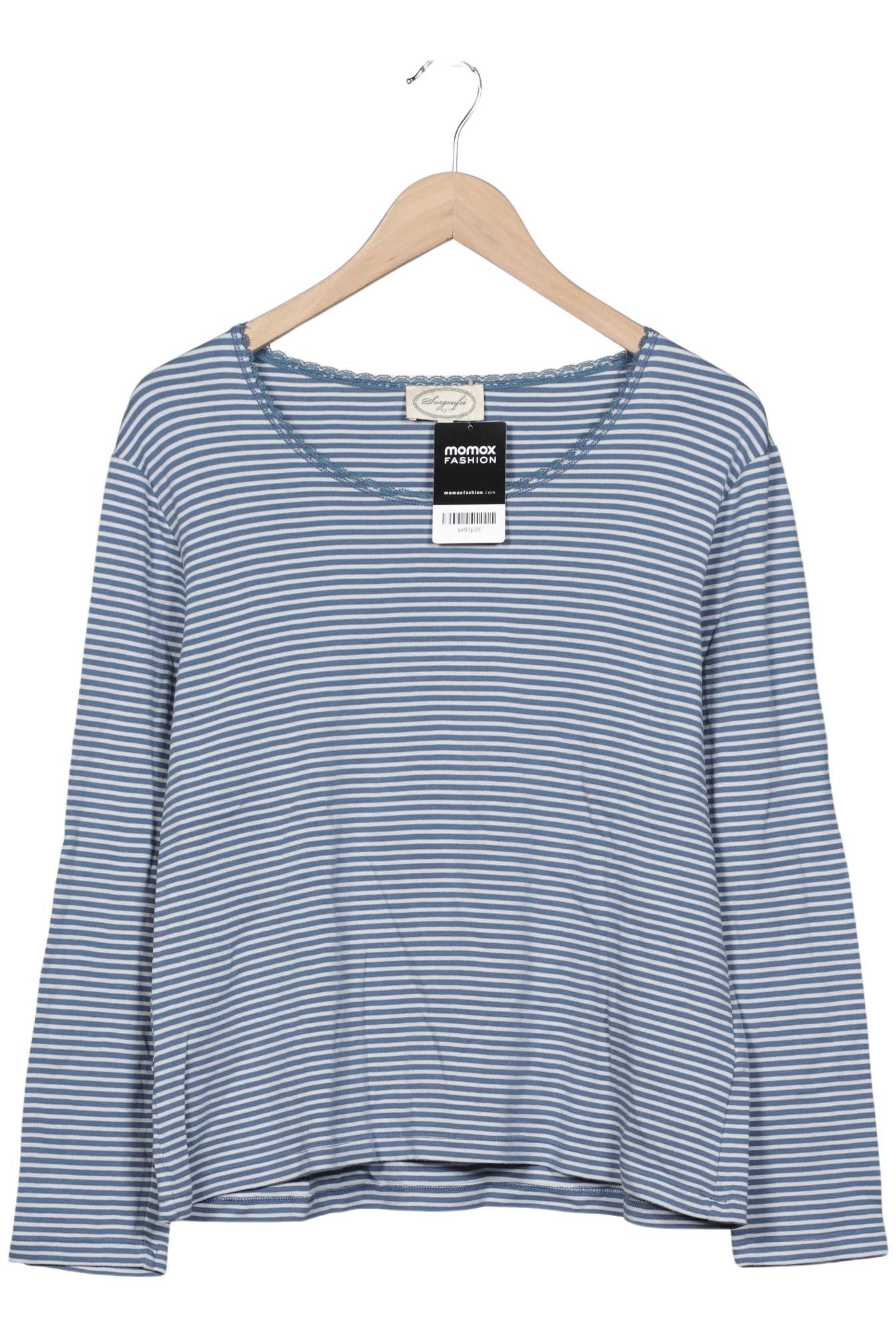 

Sorgenfri Sylt Damen Langarmshirt, blau, Gr. 46