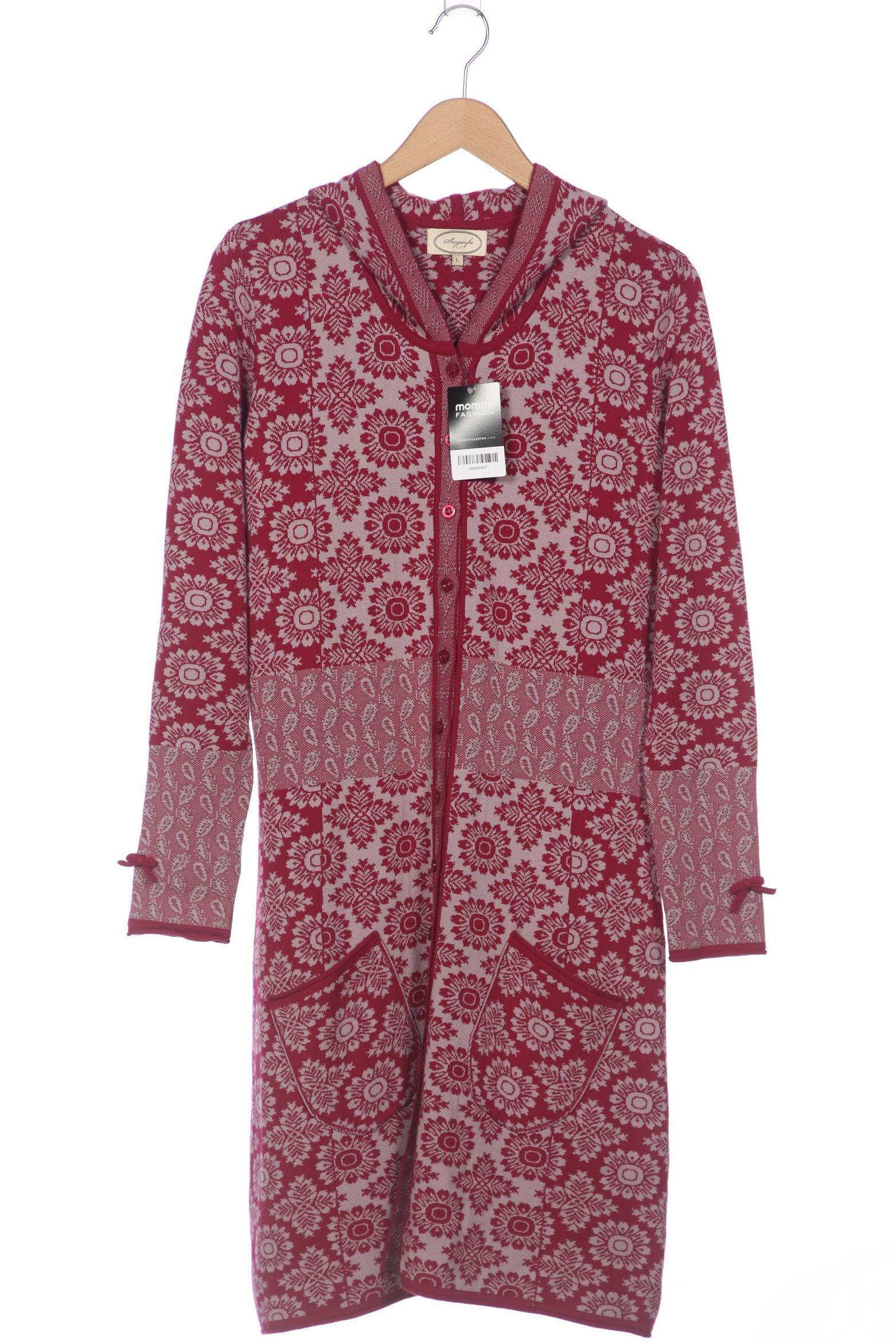 

Sorgenfri Sylt Damen Strickjacke, rot, Gr. 42