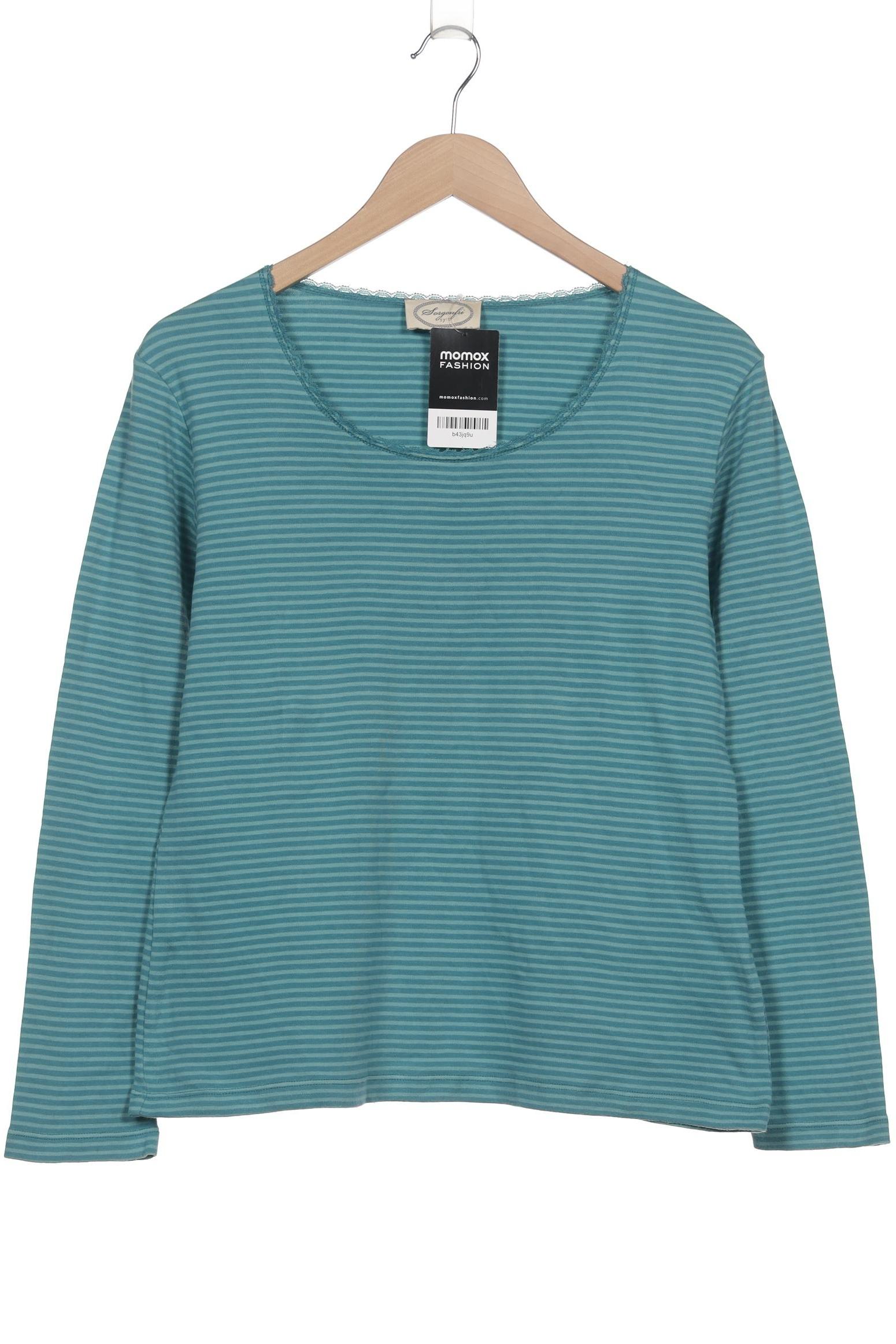 

Sorgenfri Sylt Damen Langarmshirt, türkis, Gr. 44