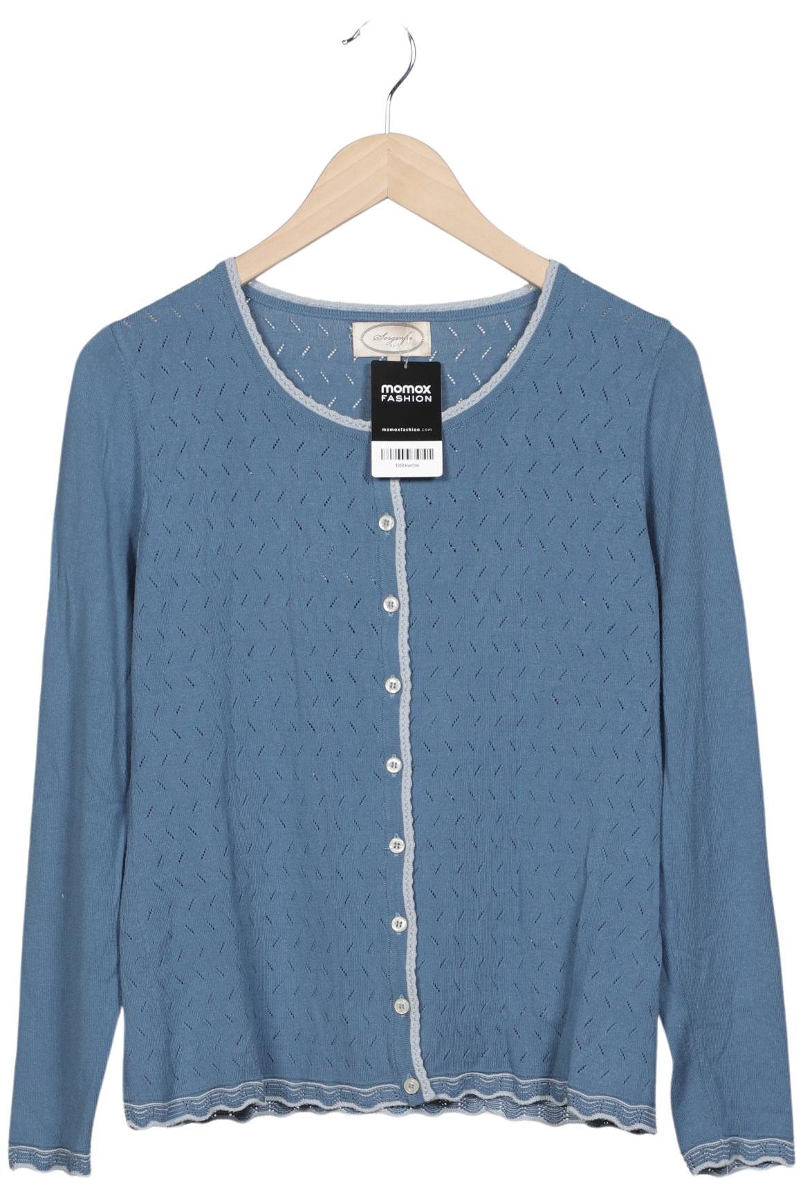 

Sorgenfri Sylt Damen Strickjacke, hellblau, Gr. 38