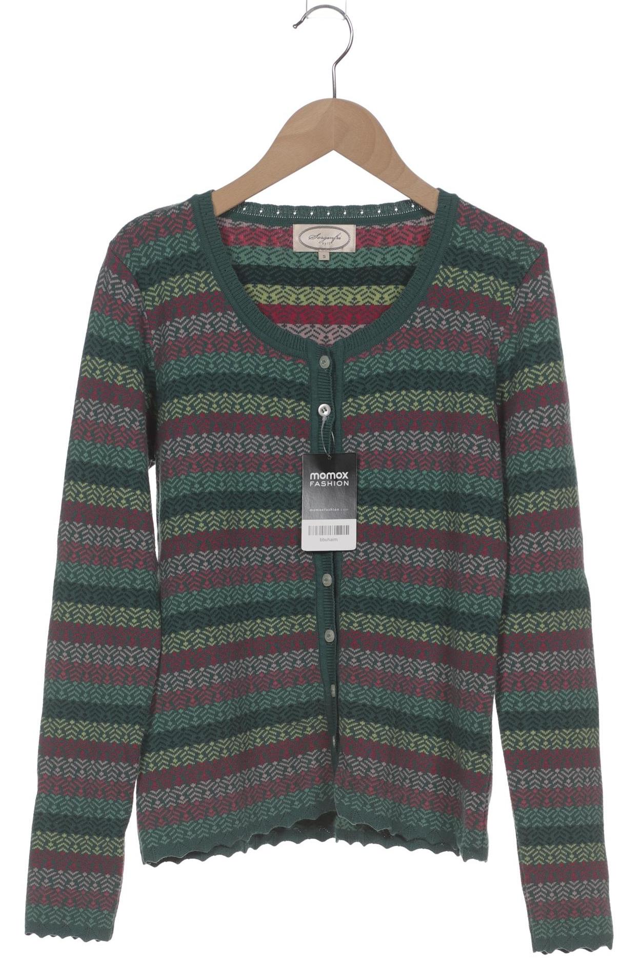 

Sorgenfri Sylt Damen Strickjacke, türkis, Gr. 36
