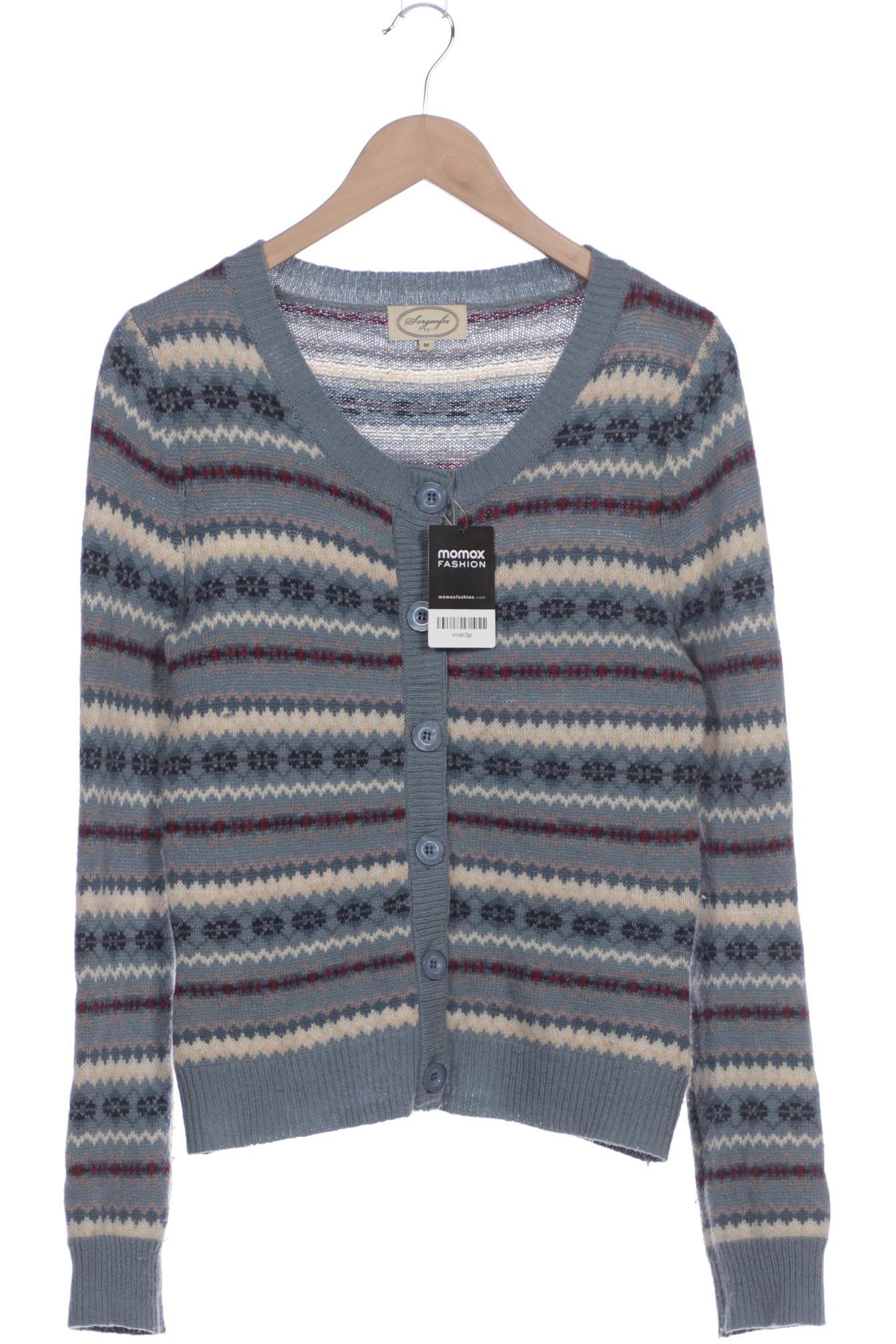 

Sorgenfri Sylt Damen Strickjacke, blau, Gr. 38