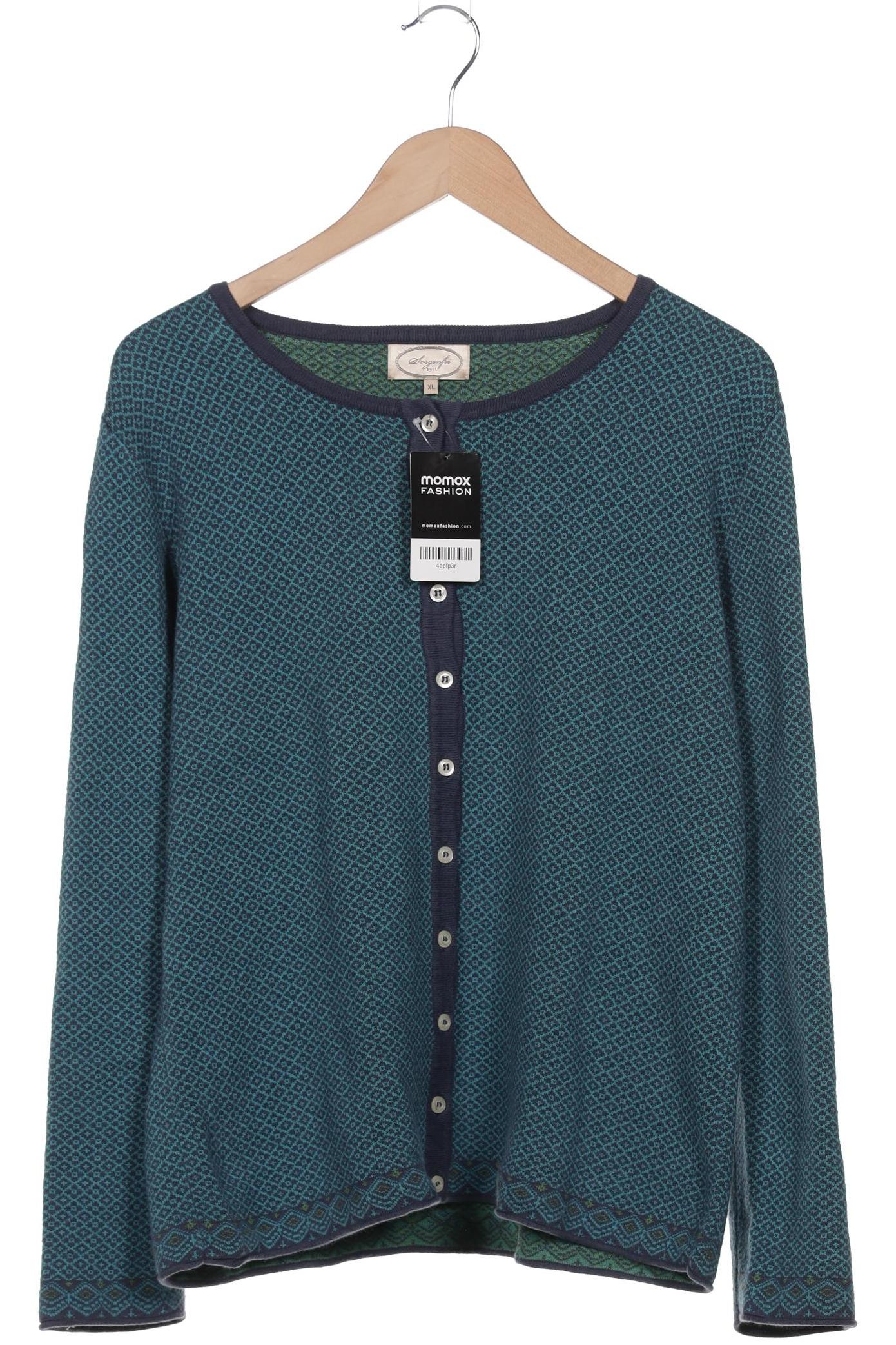 

Sorgenfri Sylt Damen Strickjacke, blau, Gr. 44