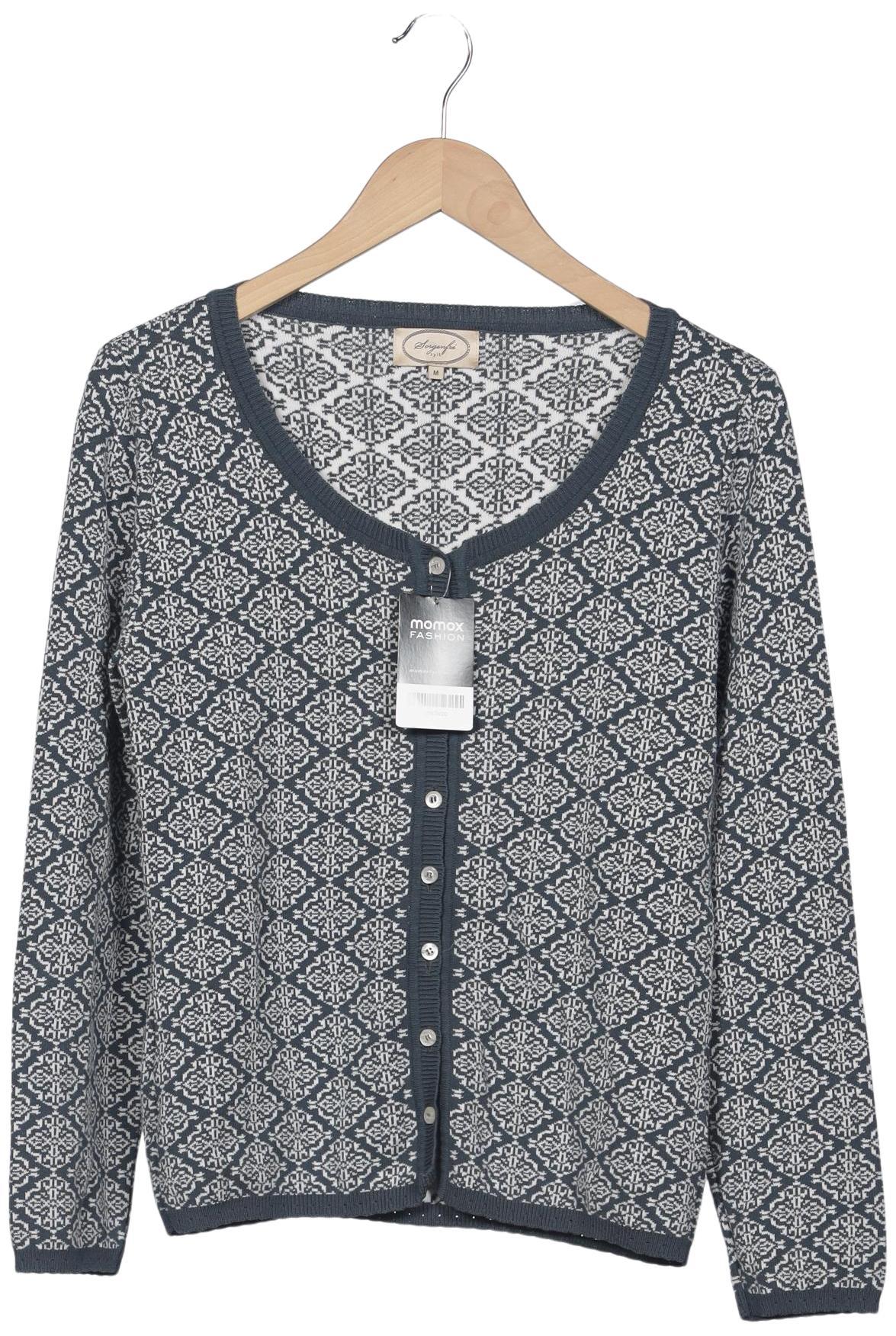 

Sorgenfri Sylt Damen Strickjacke, blau, Gr. 38